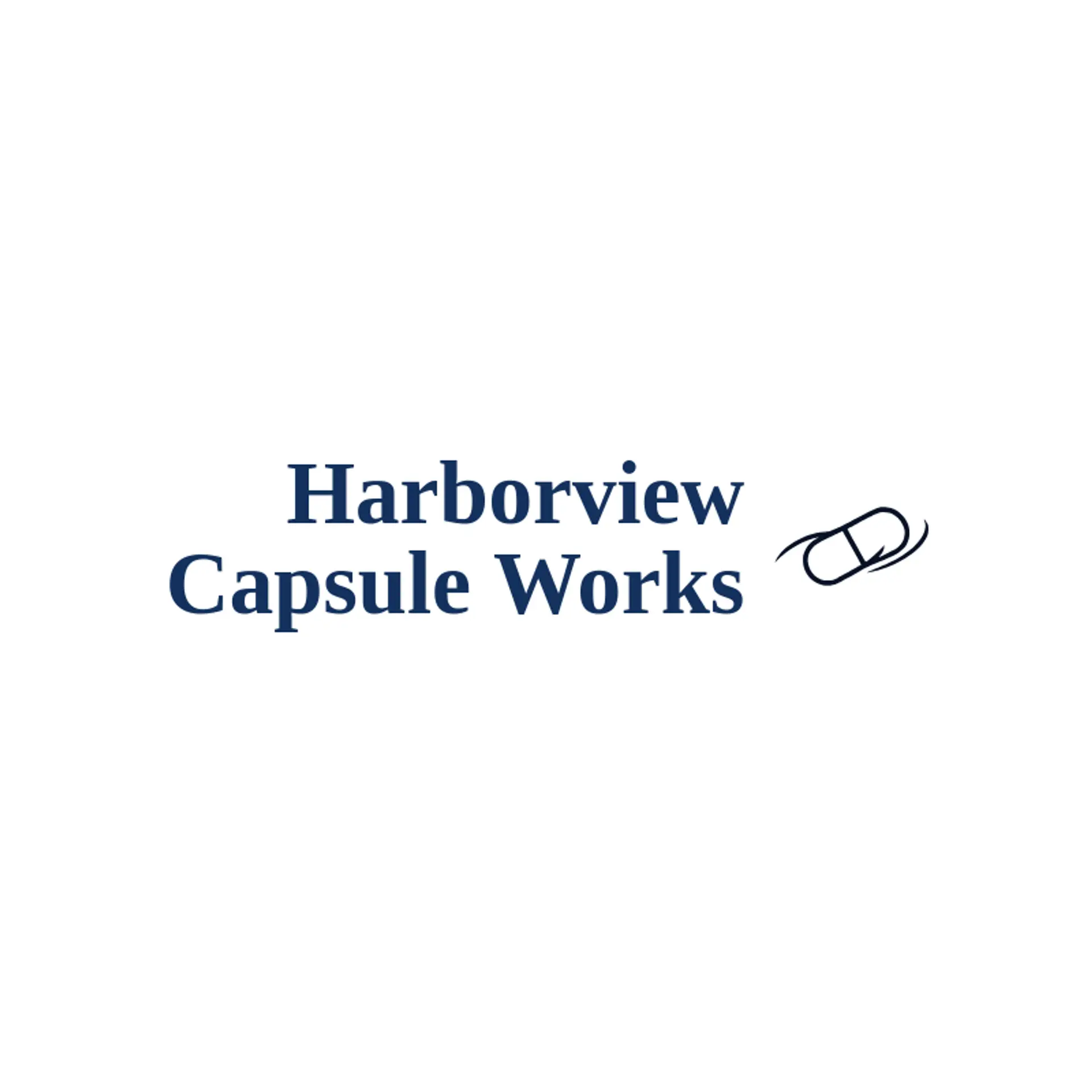 Harborview Capsule Works logo for pill