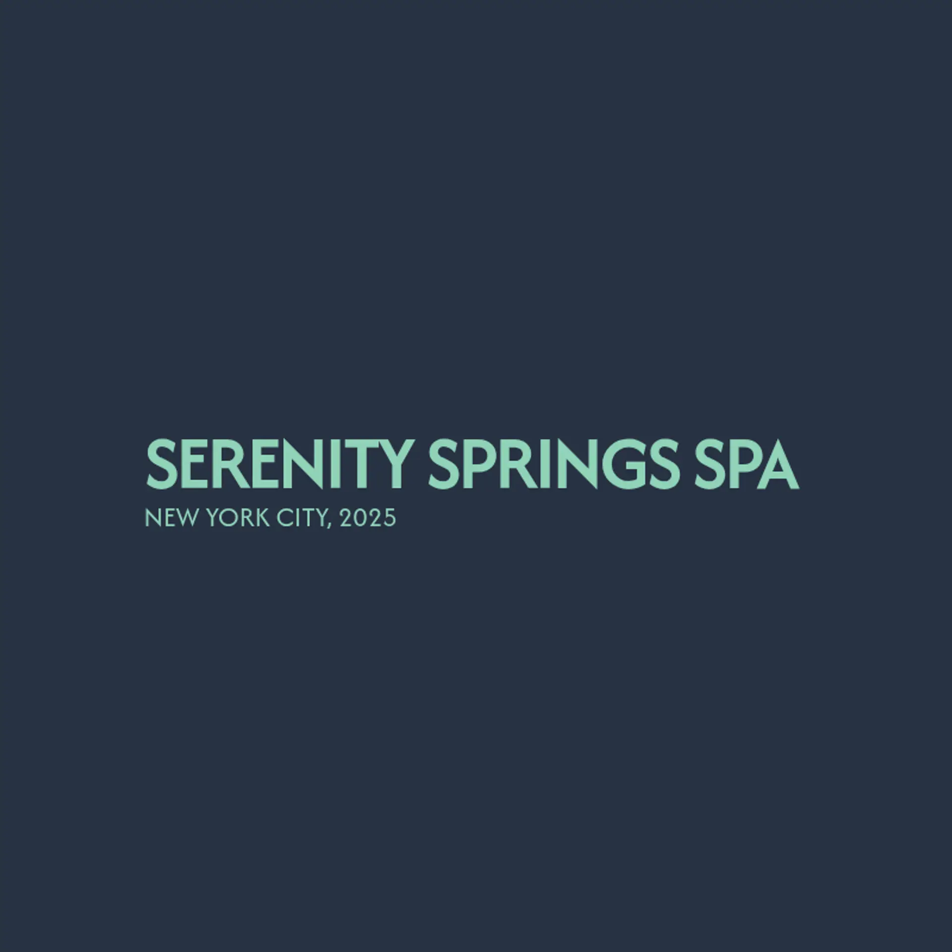 Tranquil Waters Spa logo for spa