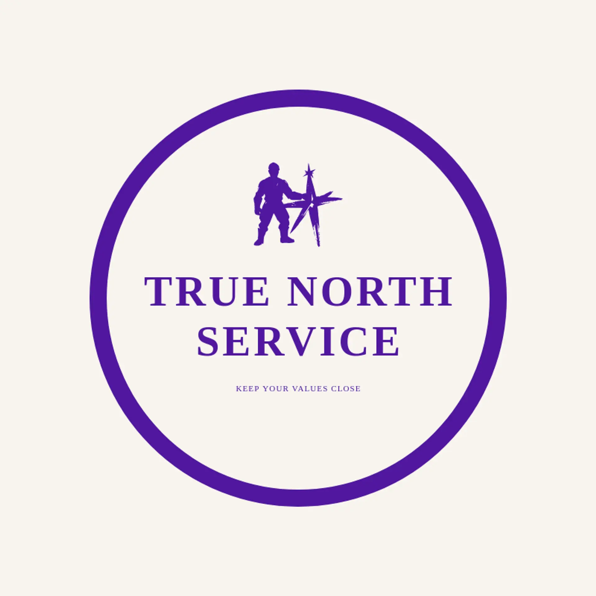 True North Service logo for soldier