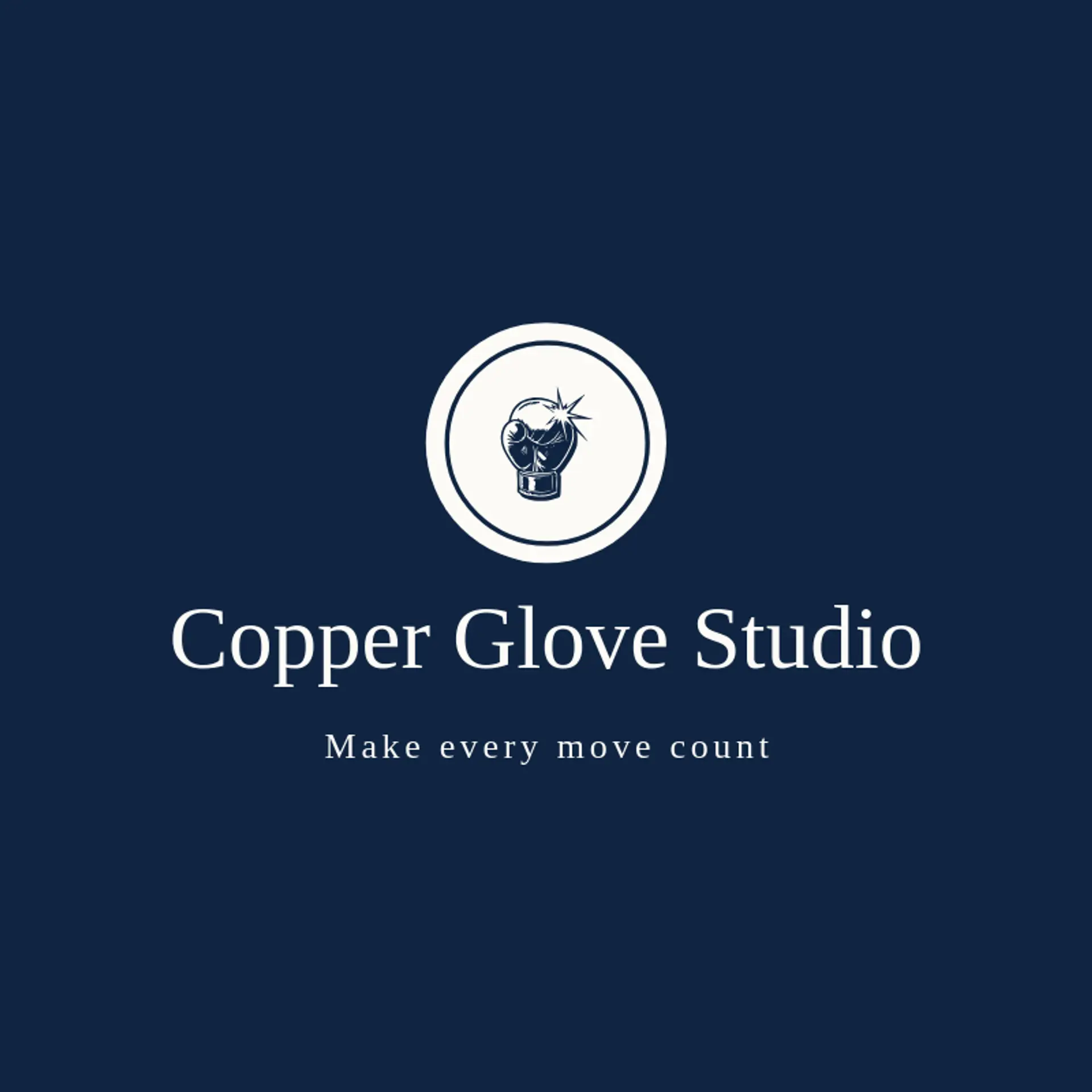Copper Glove Studio logo for fight