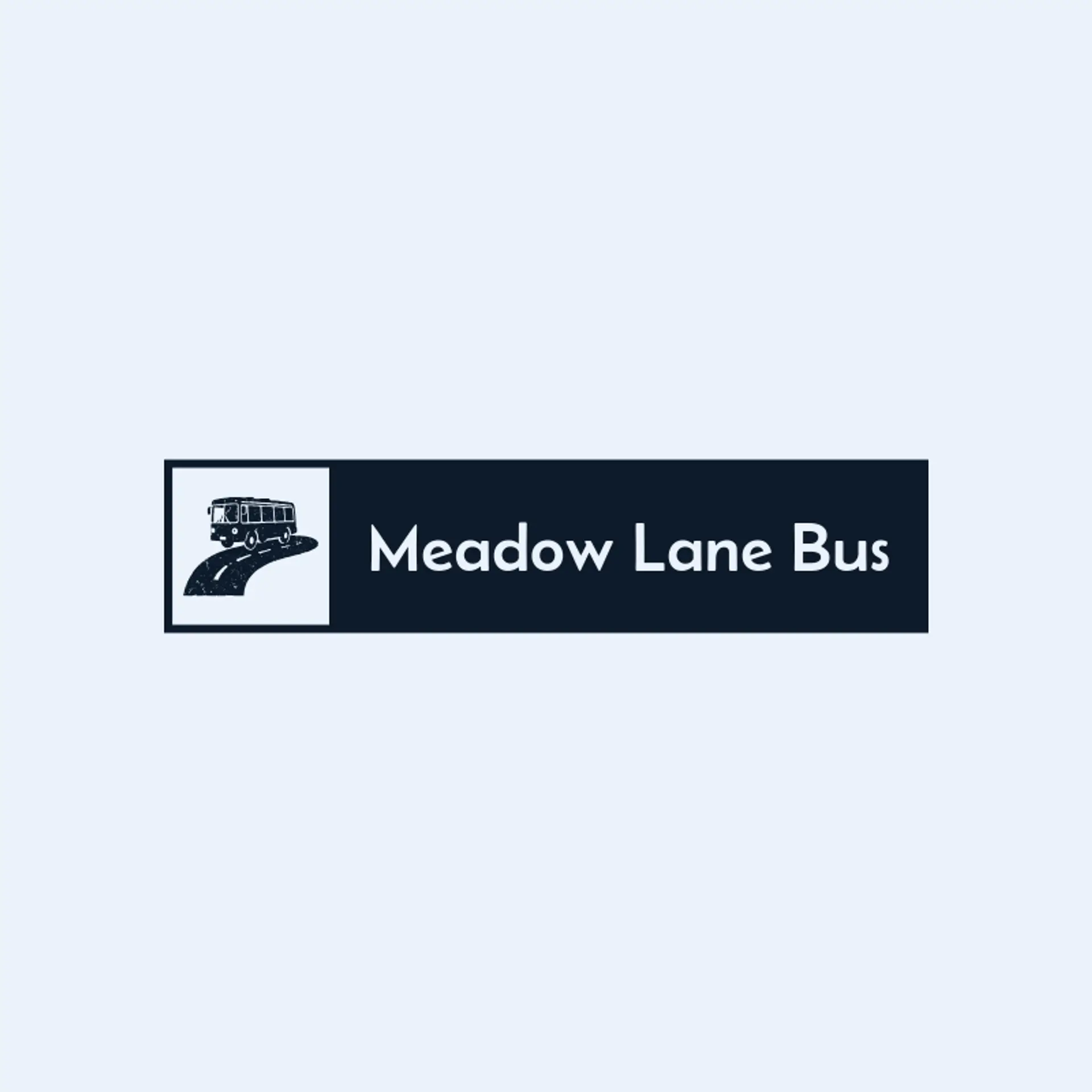 Meadow Lane Bus logo for bus