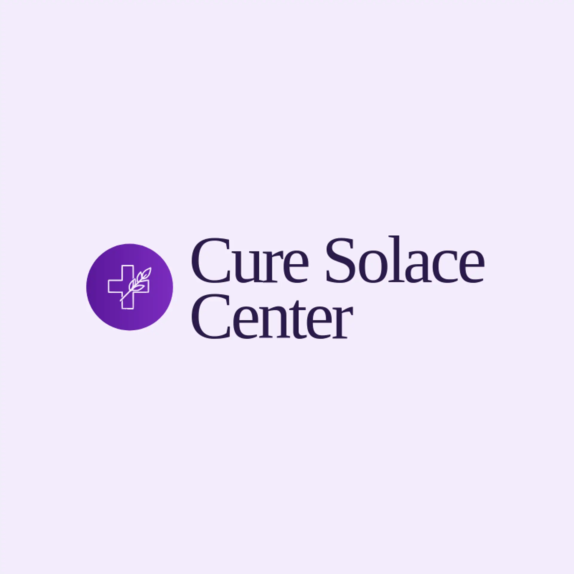 Cure Solace Center logo for cure