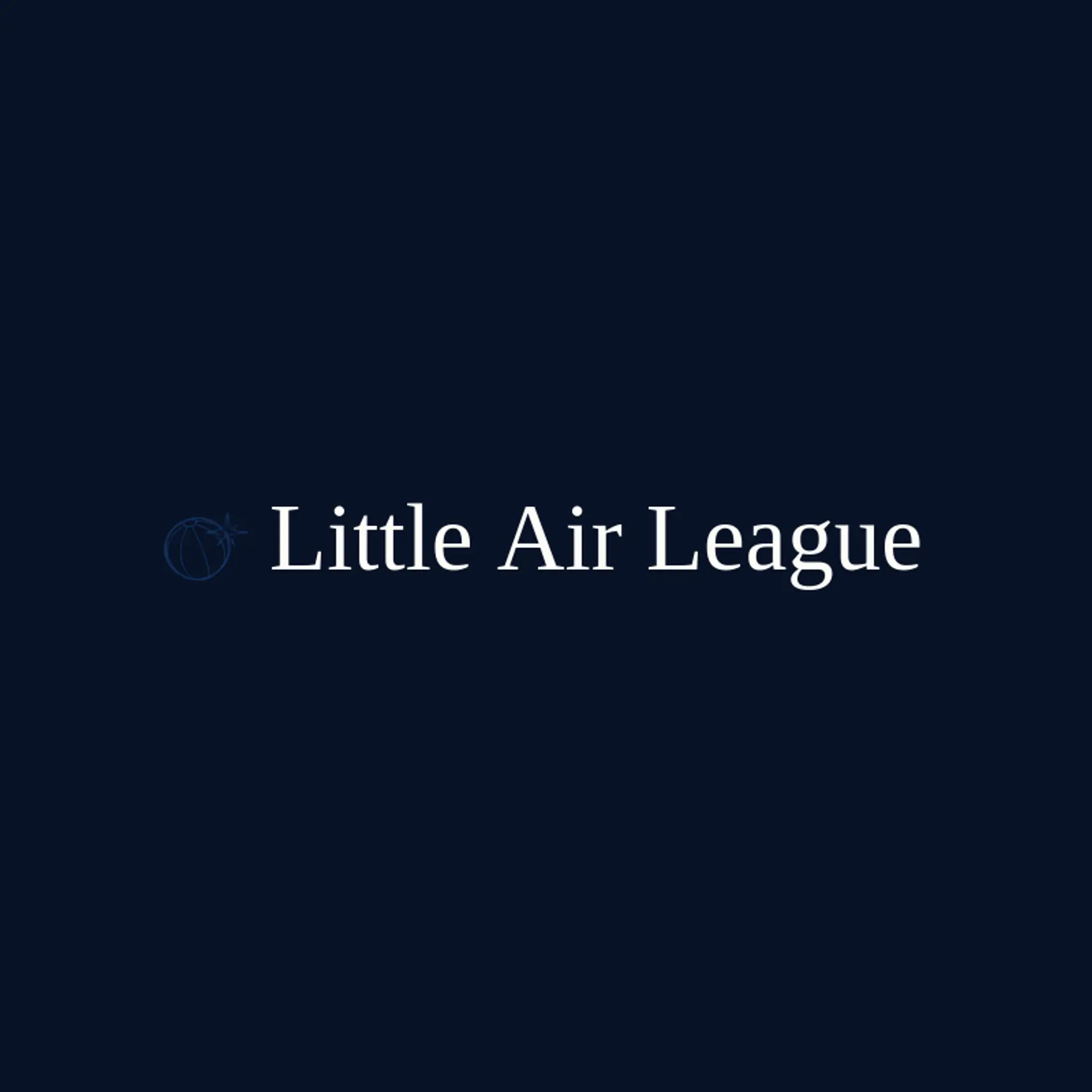 Little Air League logo for inflatable