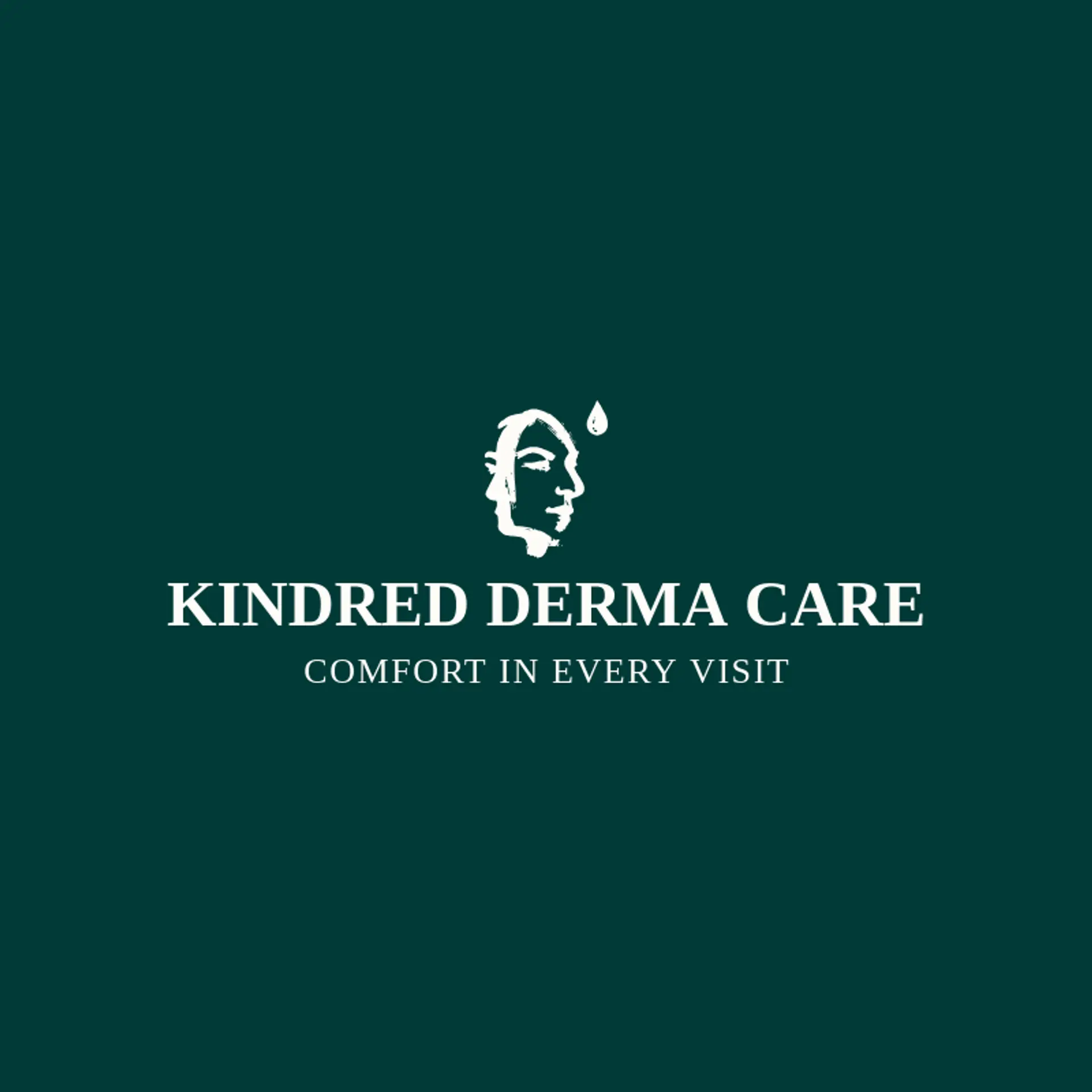 Kindred Derma Care logo for dermatology