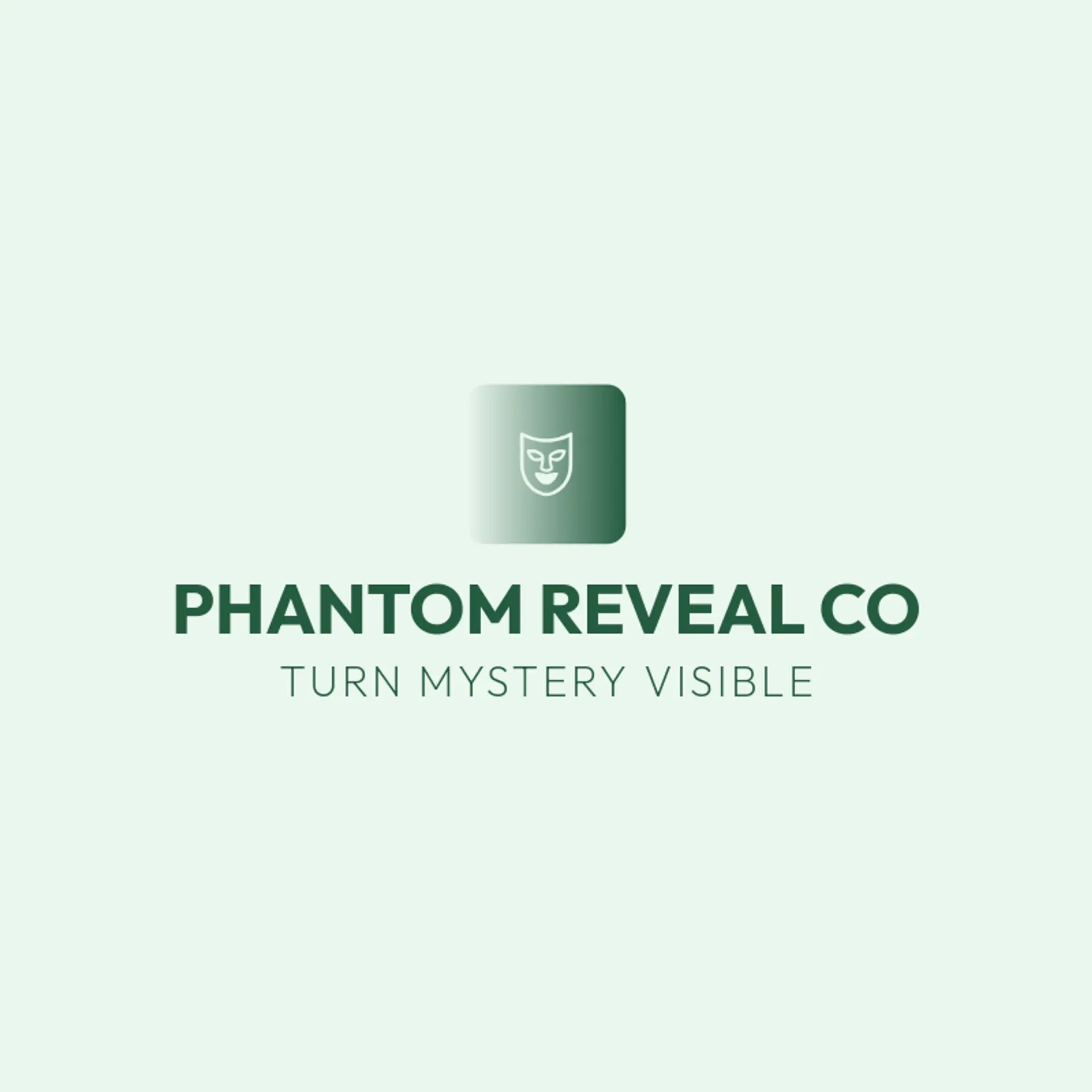 Phantom Reveal Co logo for phantom