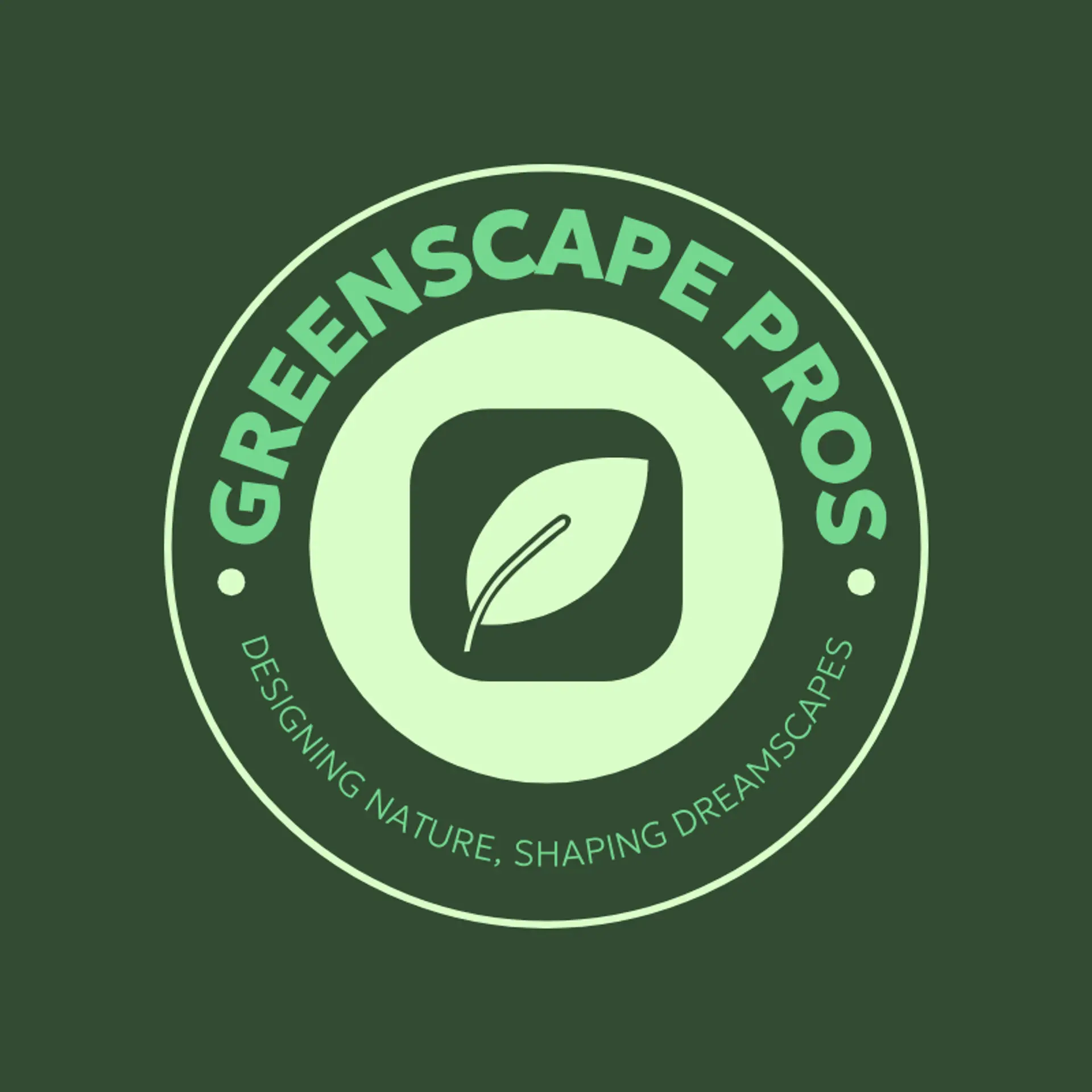 Verdant Visions logo for landscaping