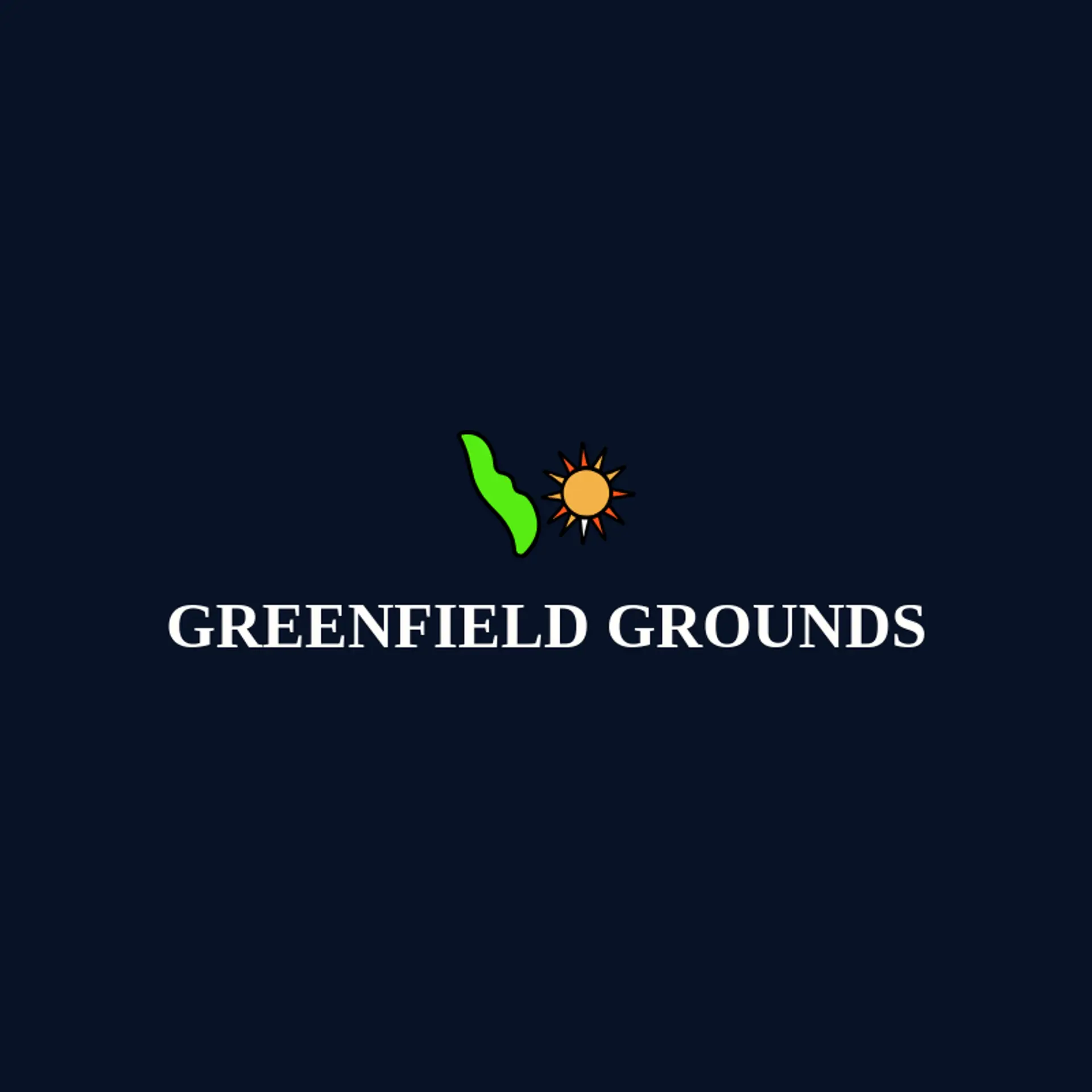 Greenfield Grounds logo for grass