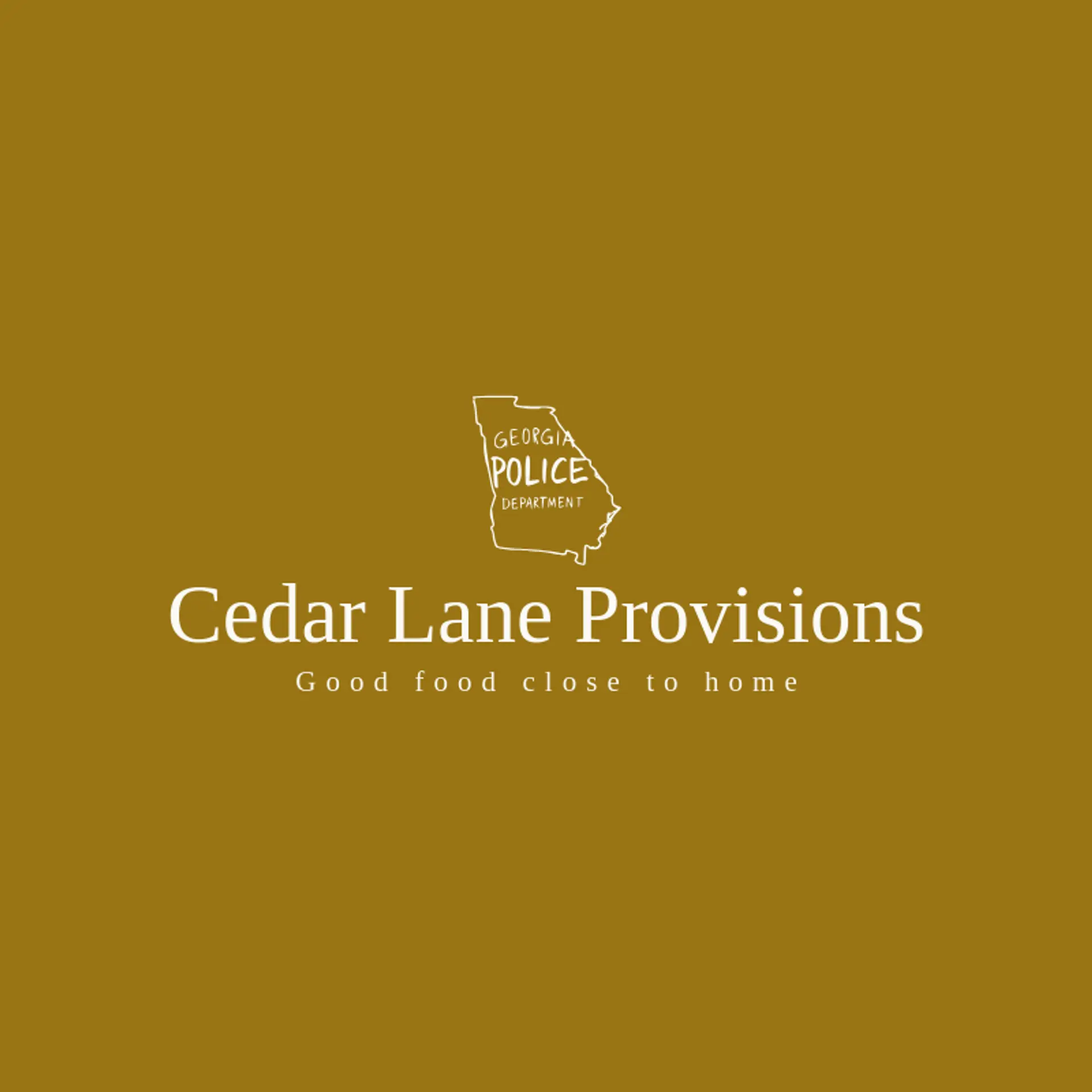 Cedar Lane Provisions logo for georgia