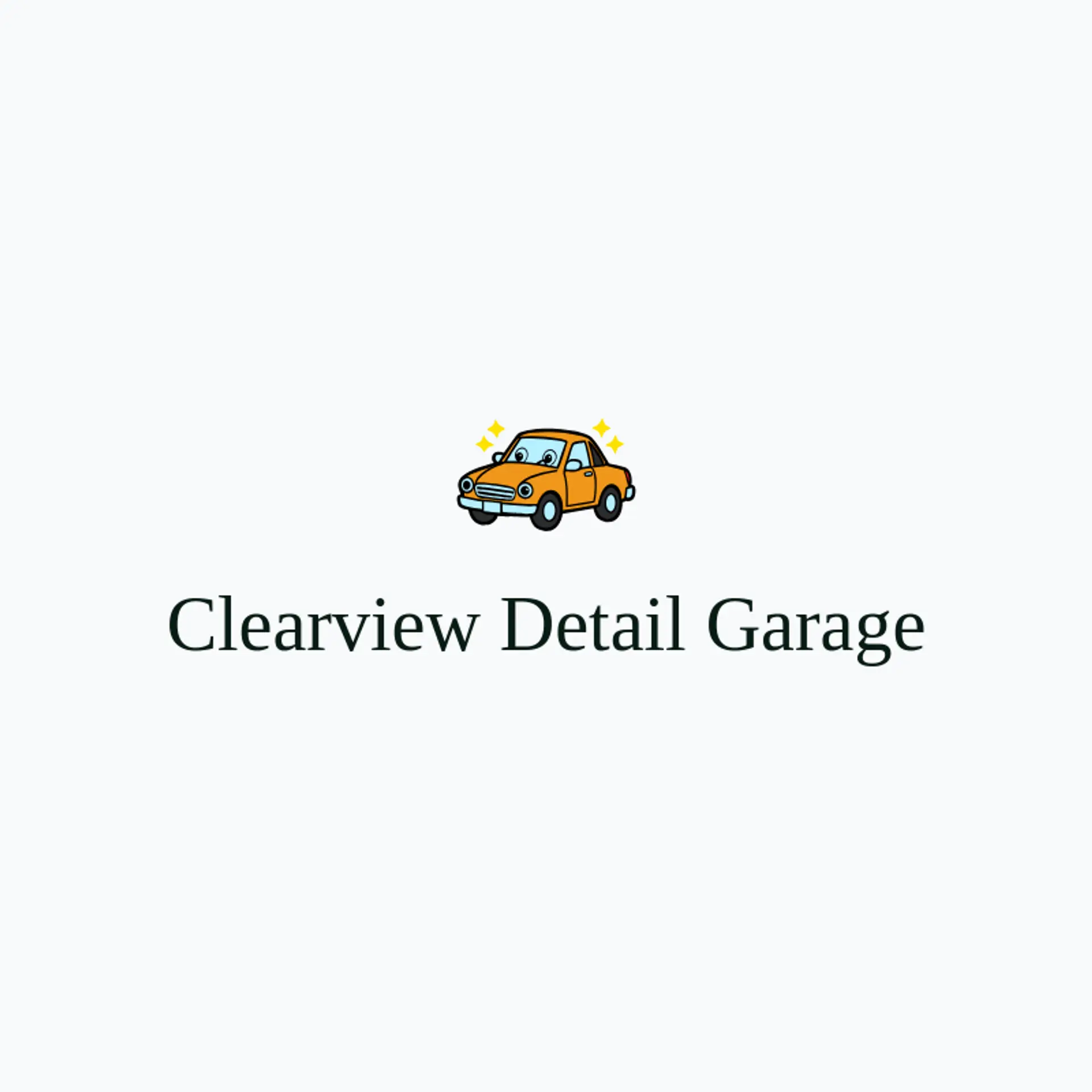 Clearview Detail Garage logo for detail