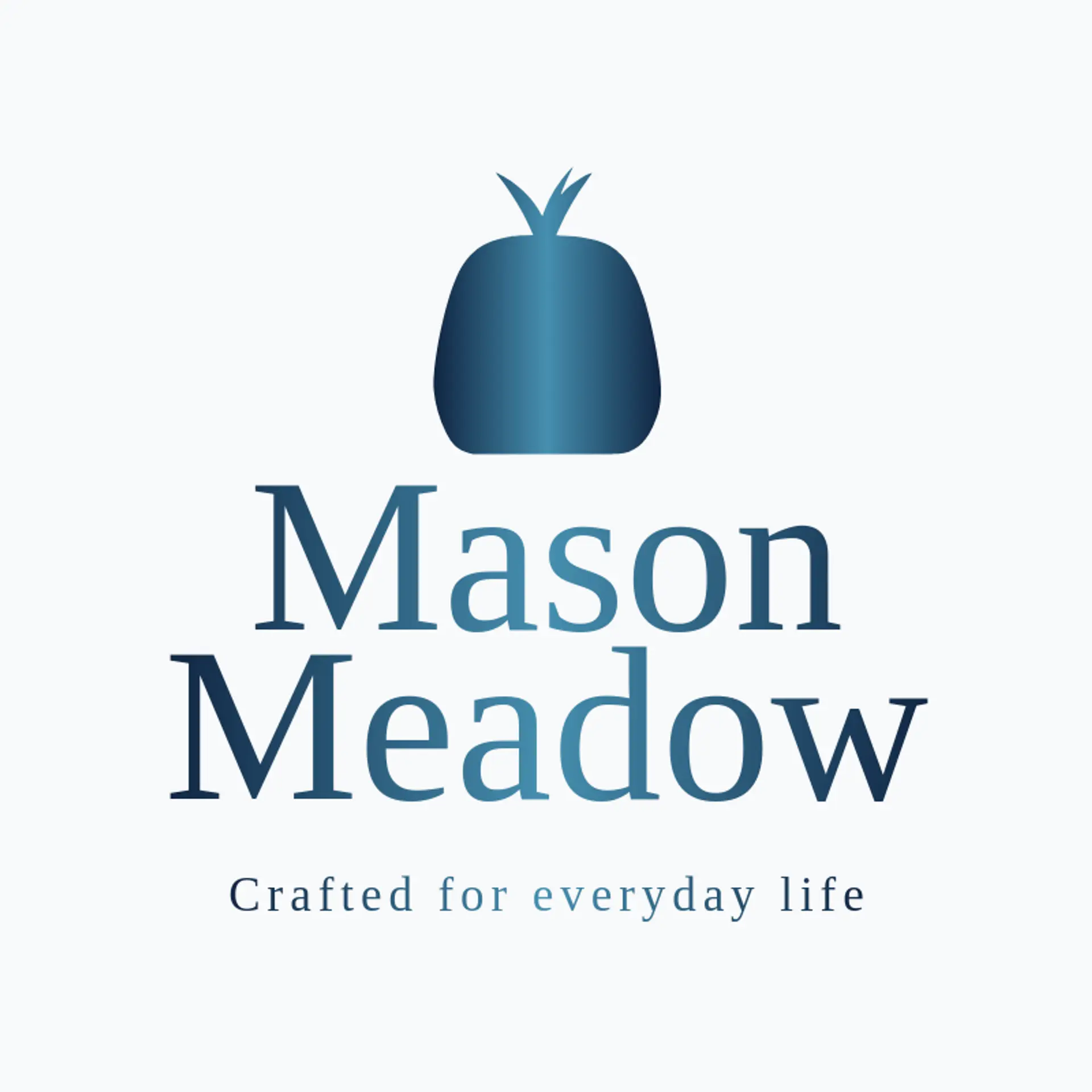 Mason Meadow logo for stone