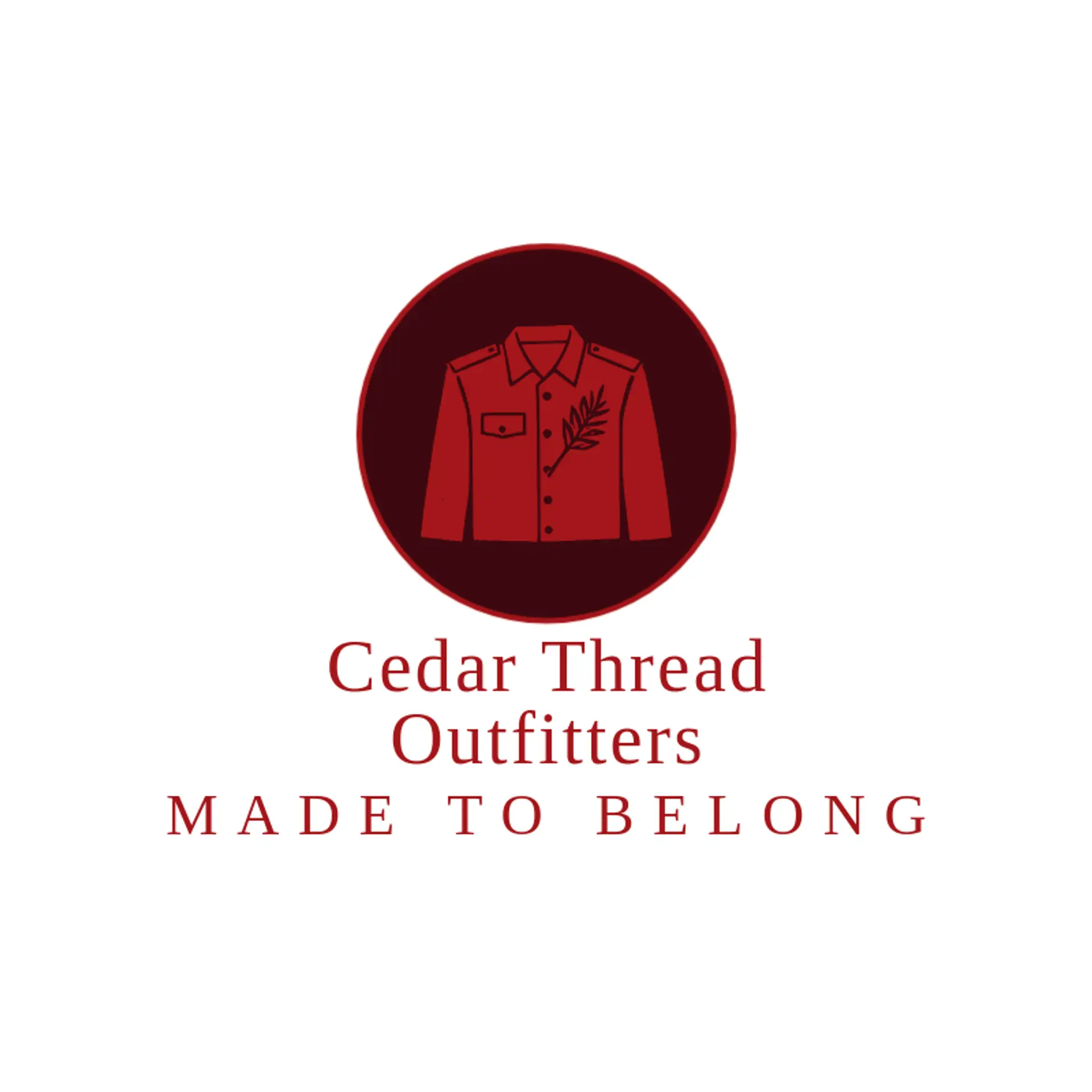 Cedar Thread Outfitters logo for uniform
