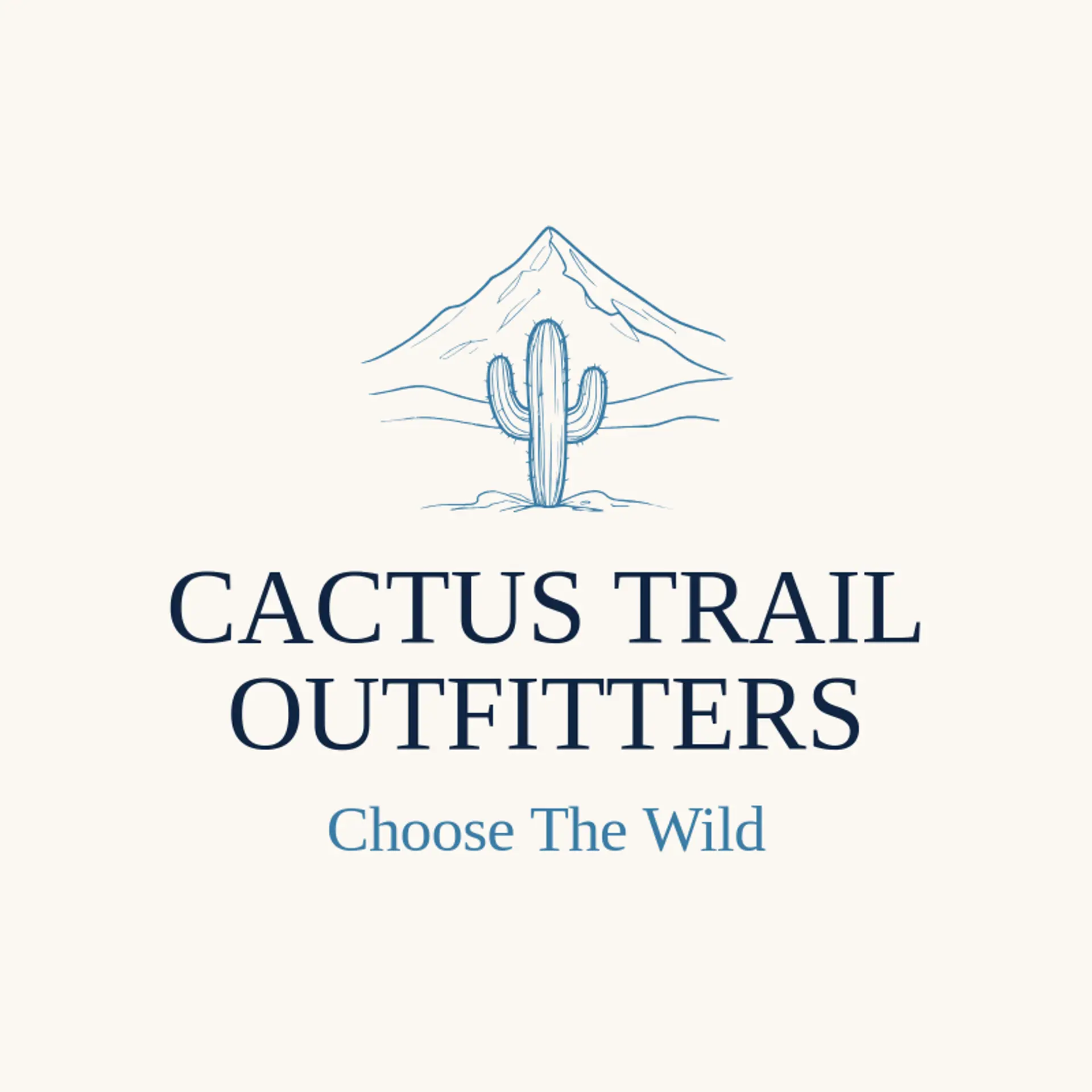 Cactus Trail Outfitters logo for outlaw