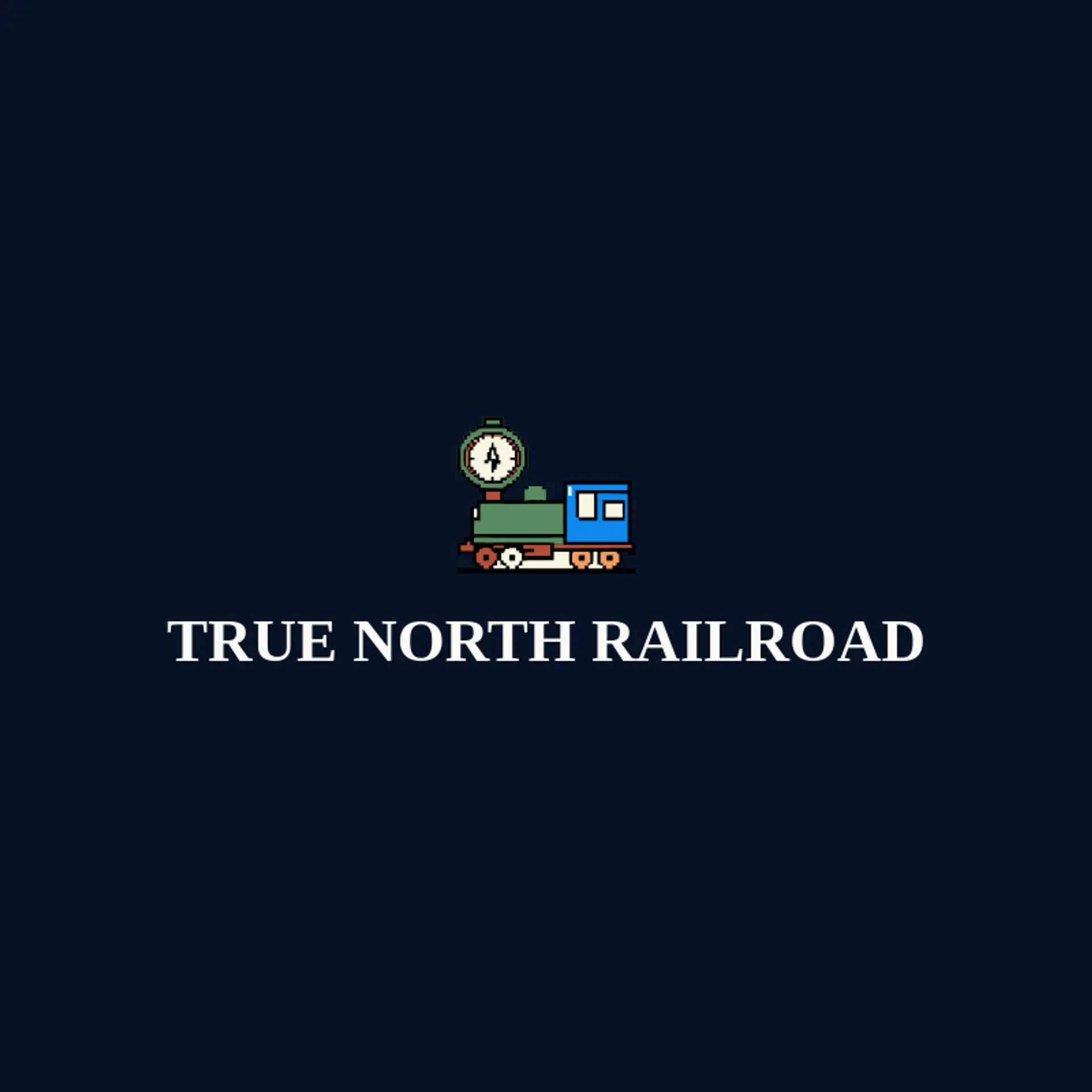 True North Railroad logo for railroad
