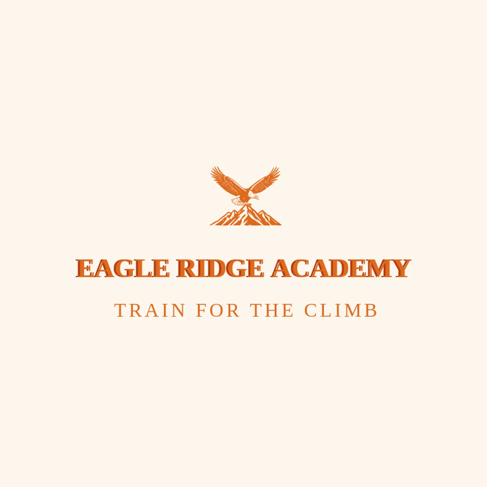 Eagle Ridge Academy logo for bald eagle
