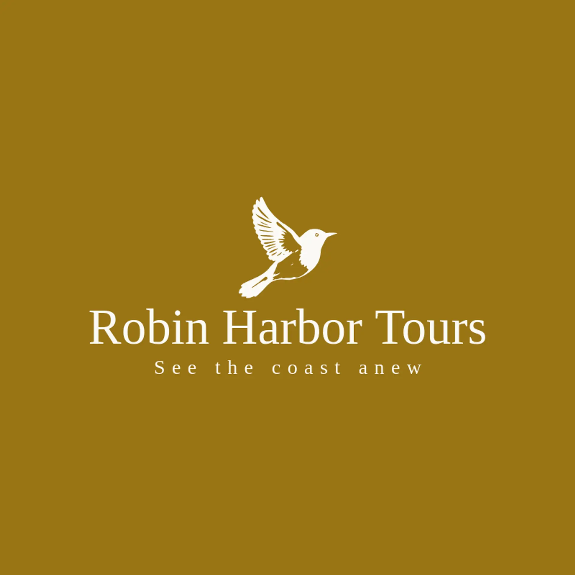 Robin Harbor Tours logo for robin