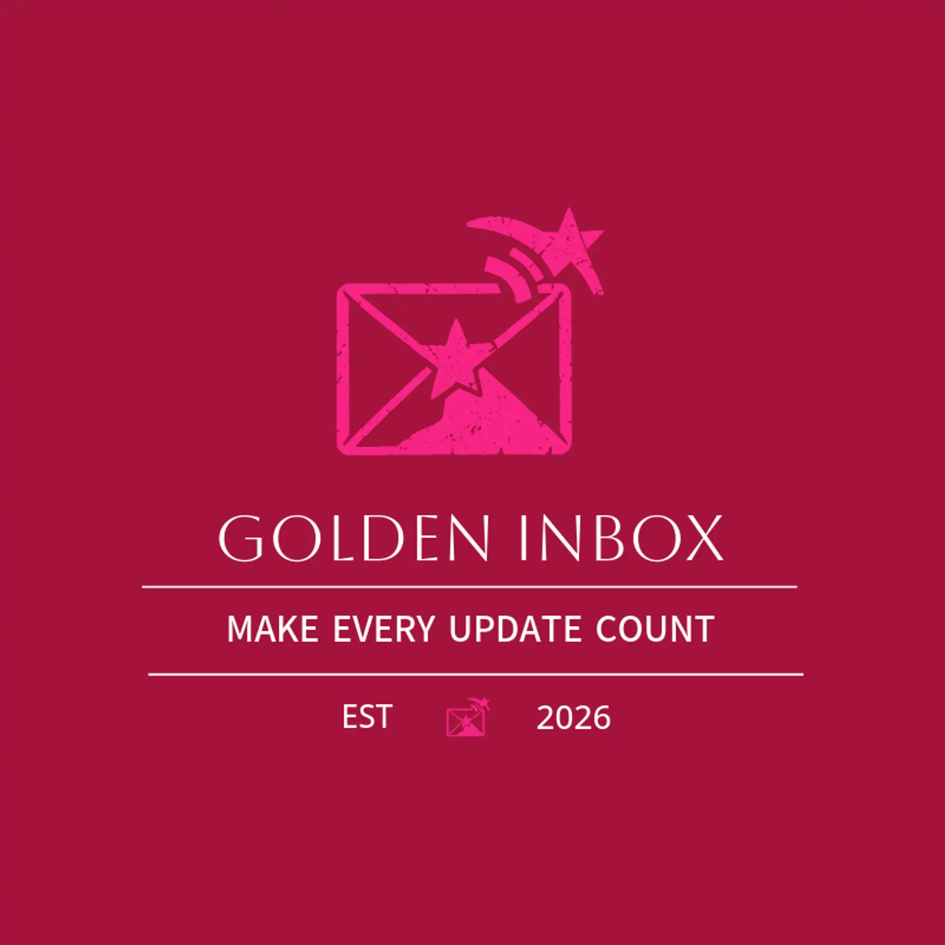 Golden Inbox logo for email