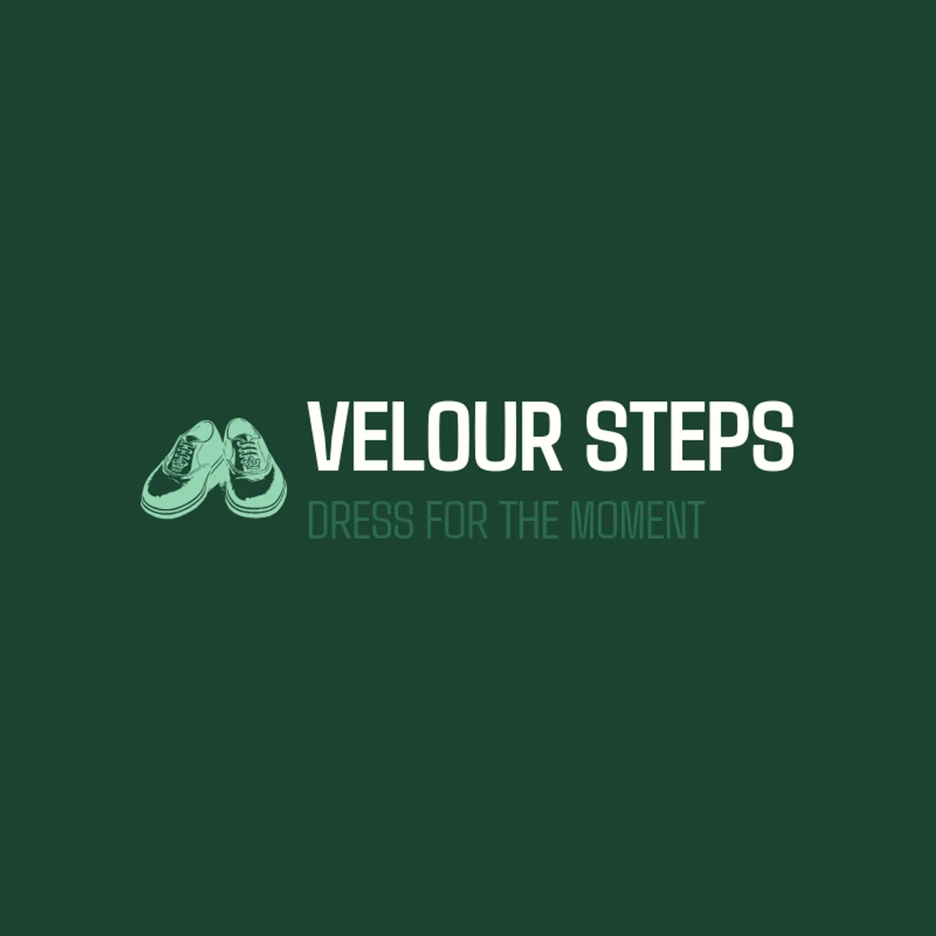Velour Steps logo for shoes