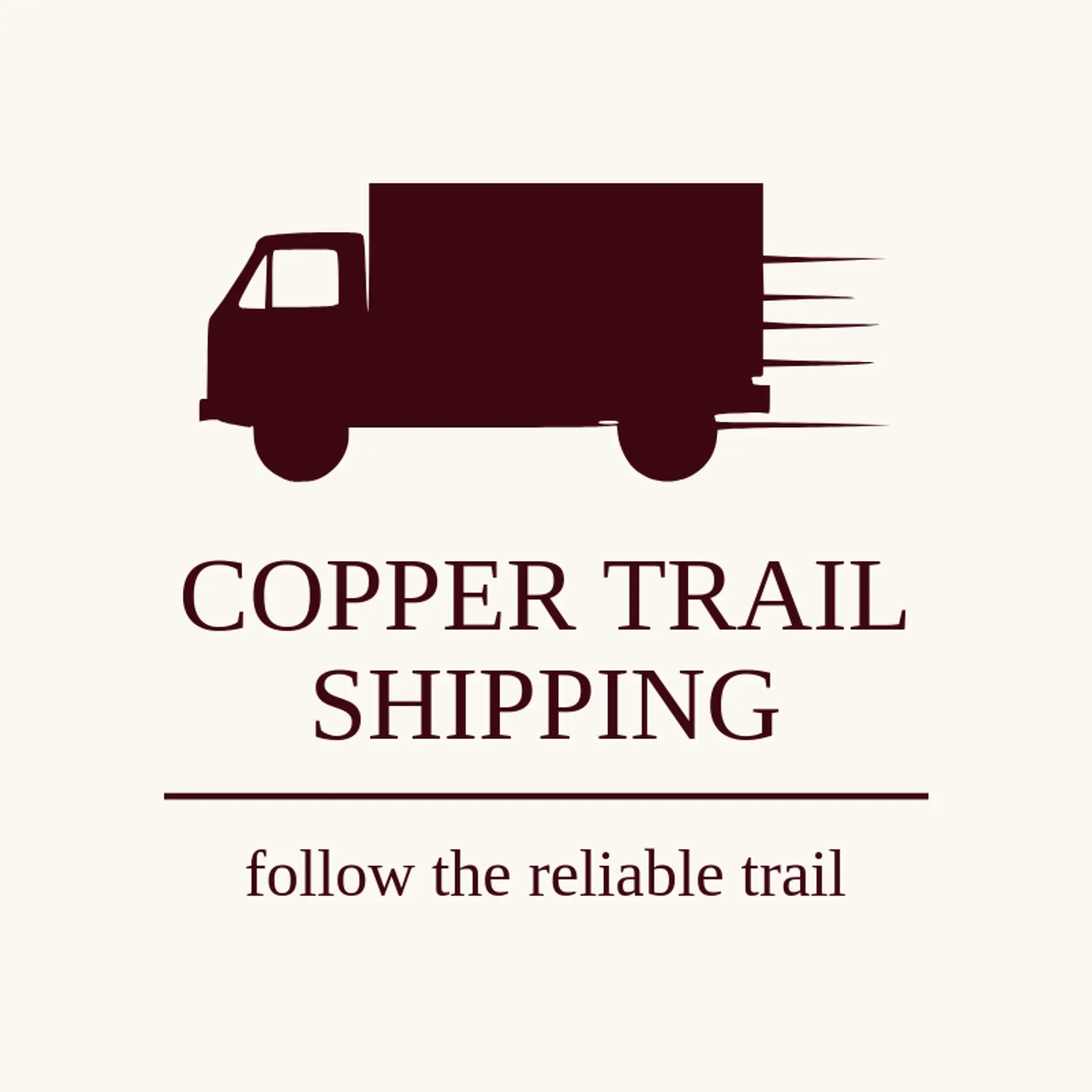 Copper Trail Shipping logo for cargo