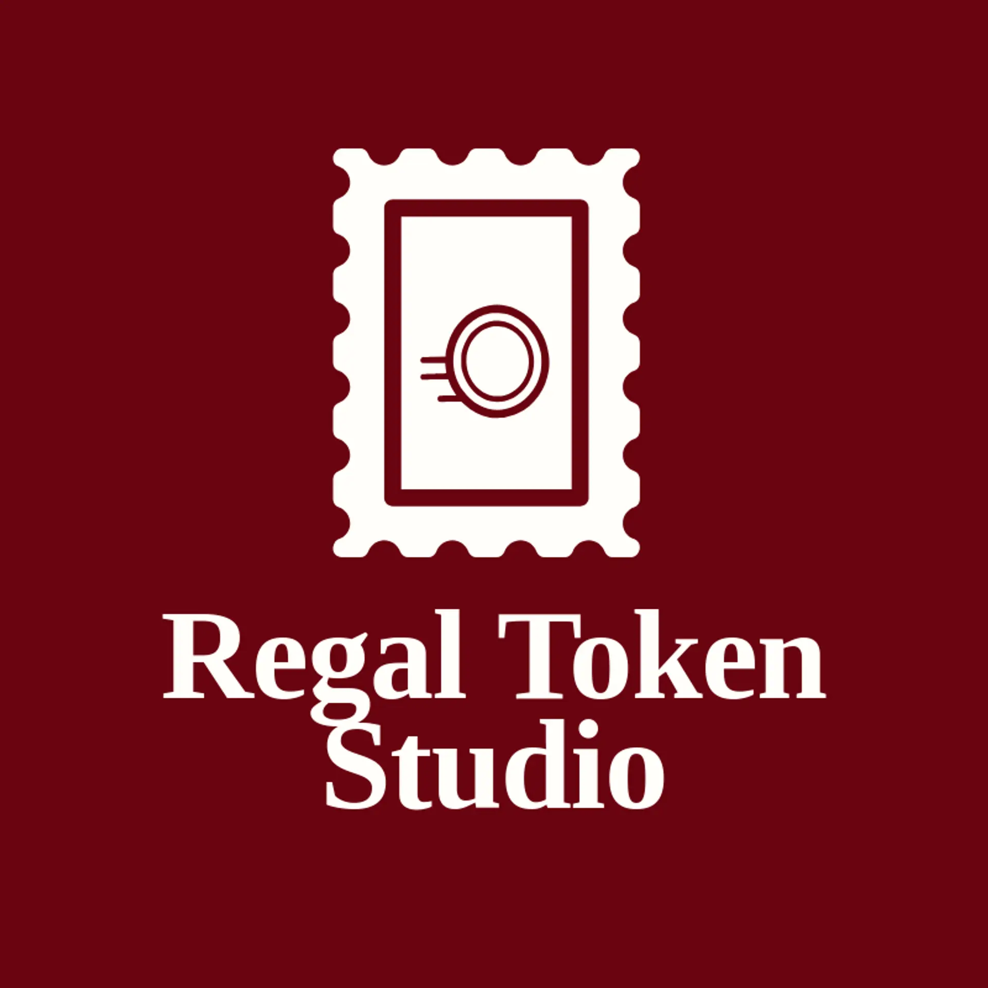 Regal Token Studio logo for coin