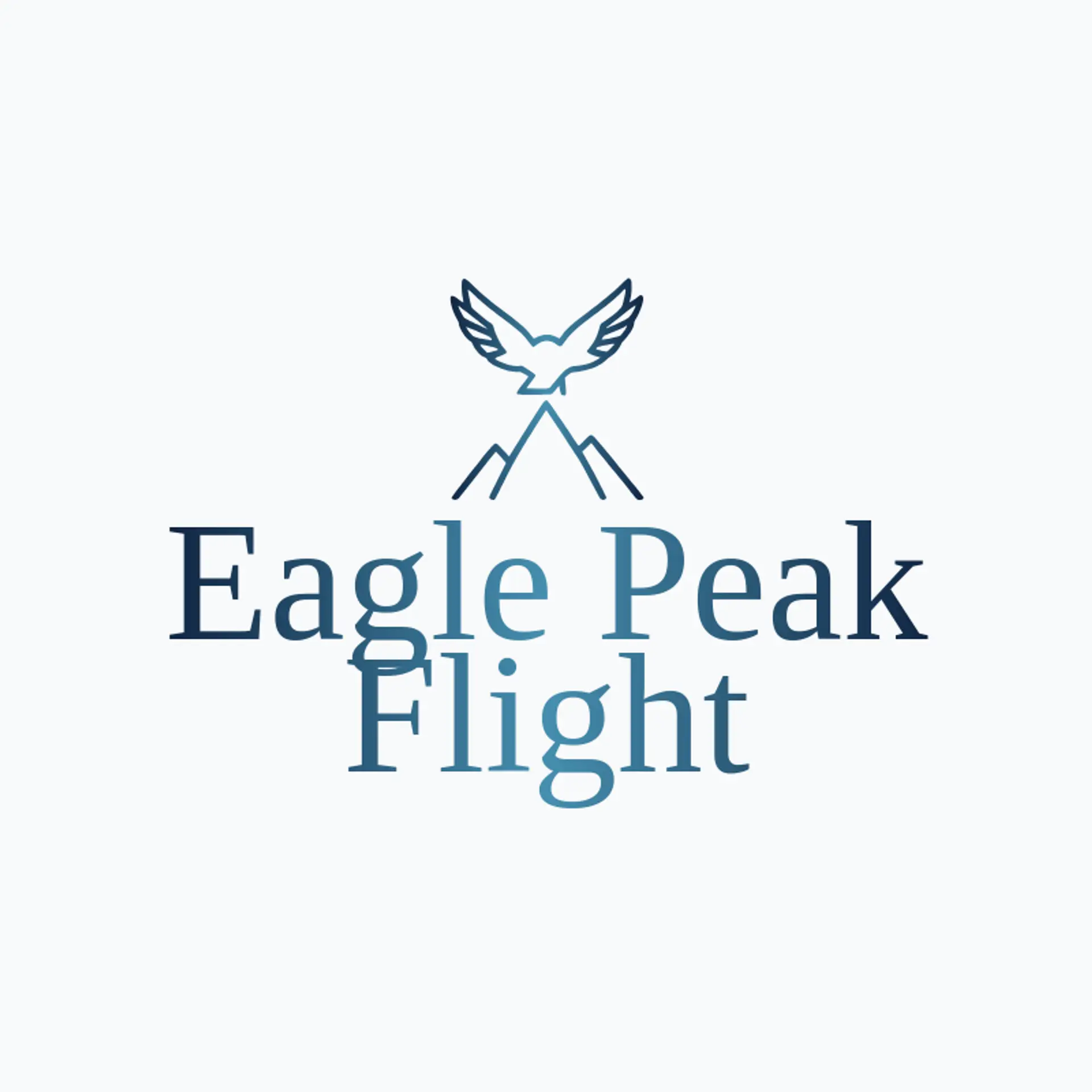 Eagle Peak Flight logo for air force