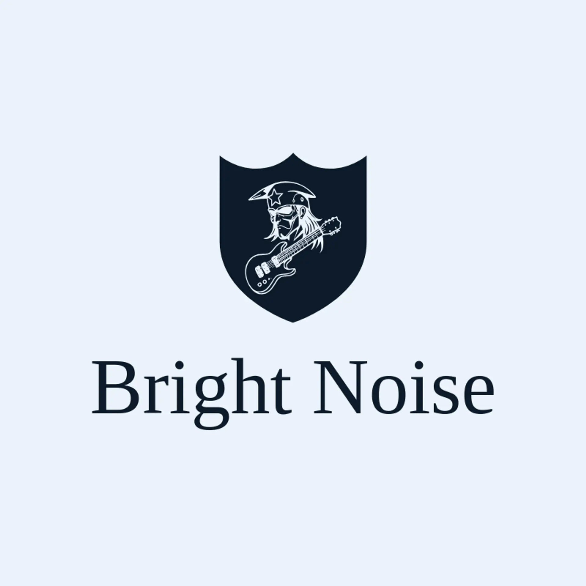 Bright Noise logo for rockstar