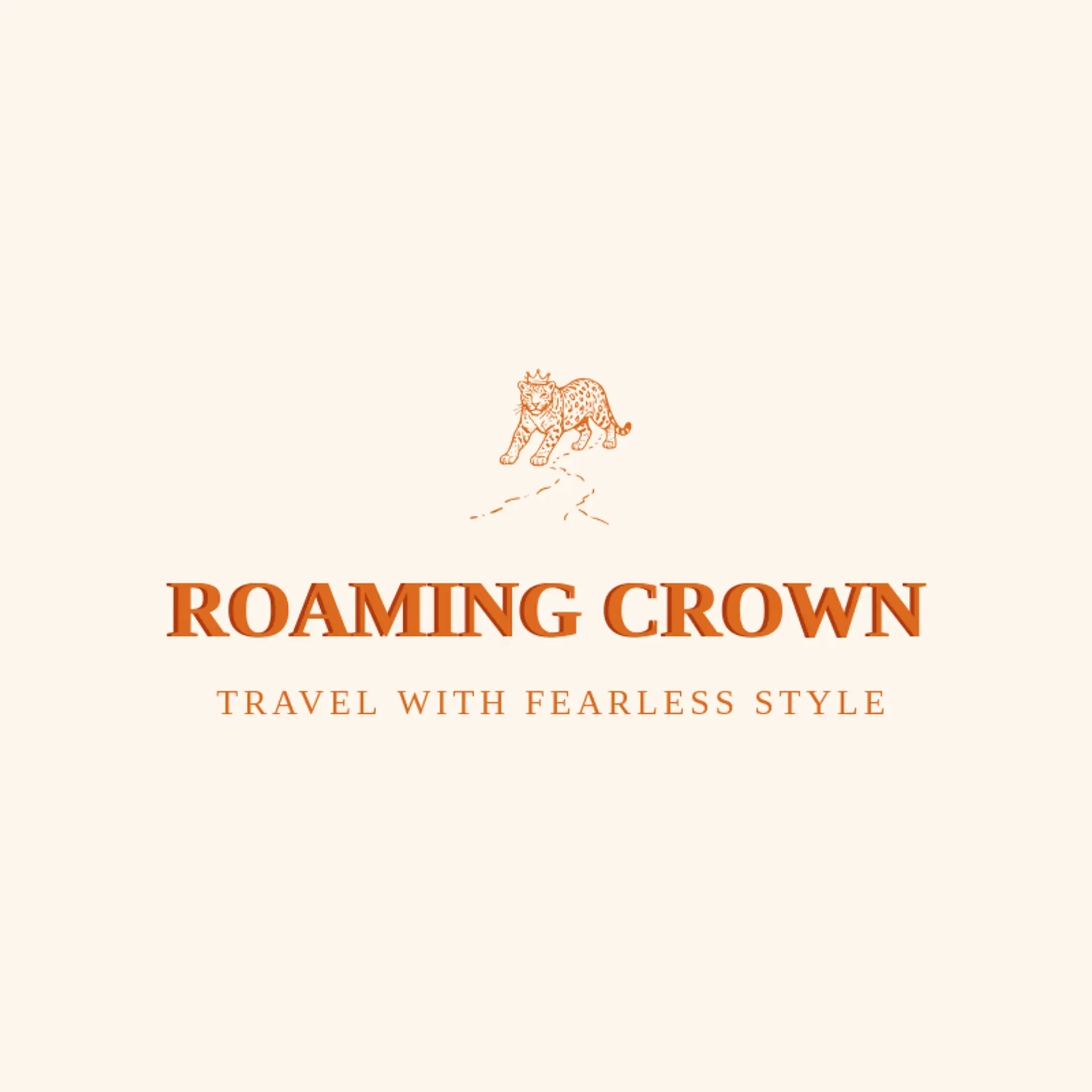 Roaming Crown logo for leopard