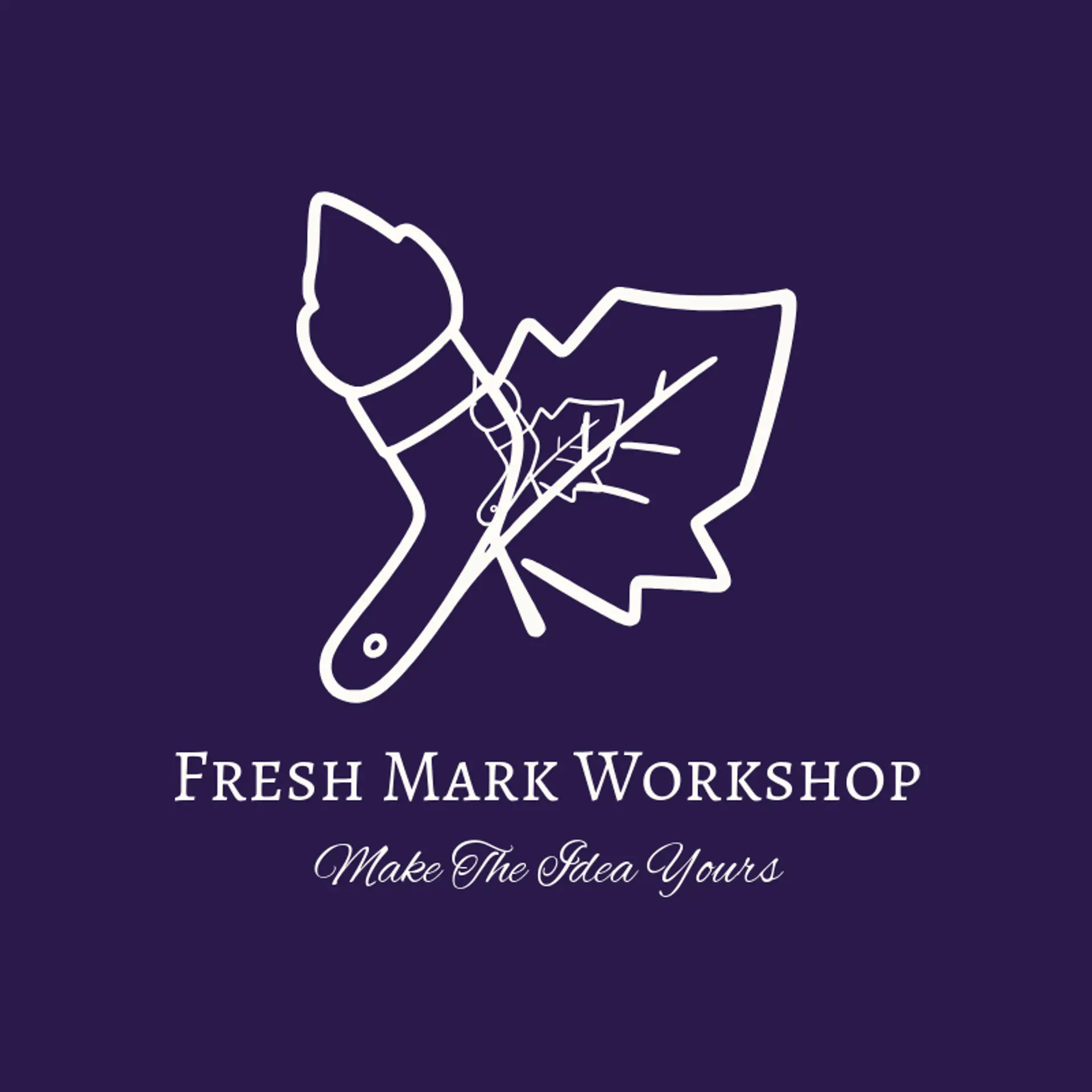 Fresh Mark Workshop logo for studio