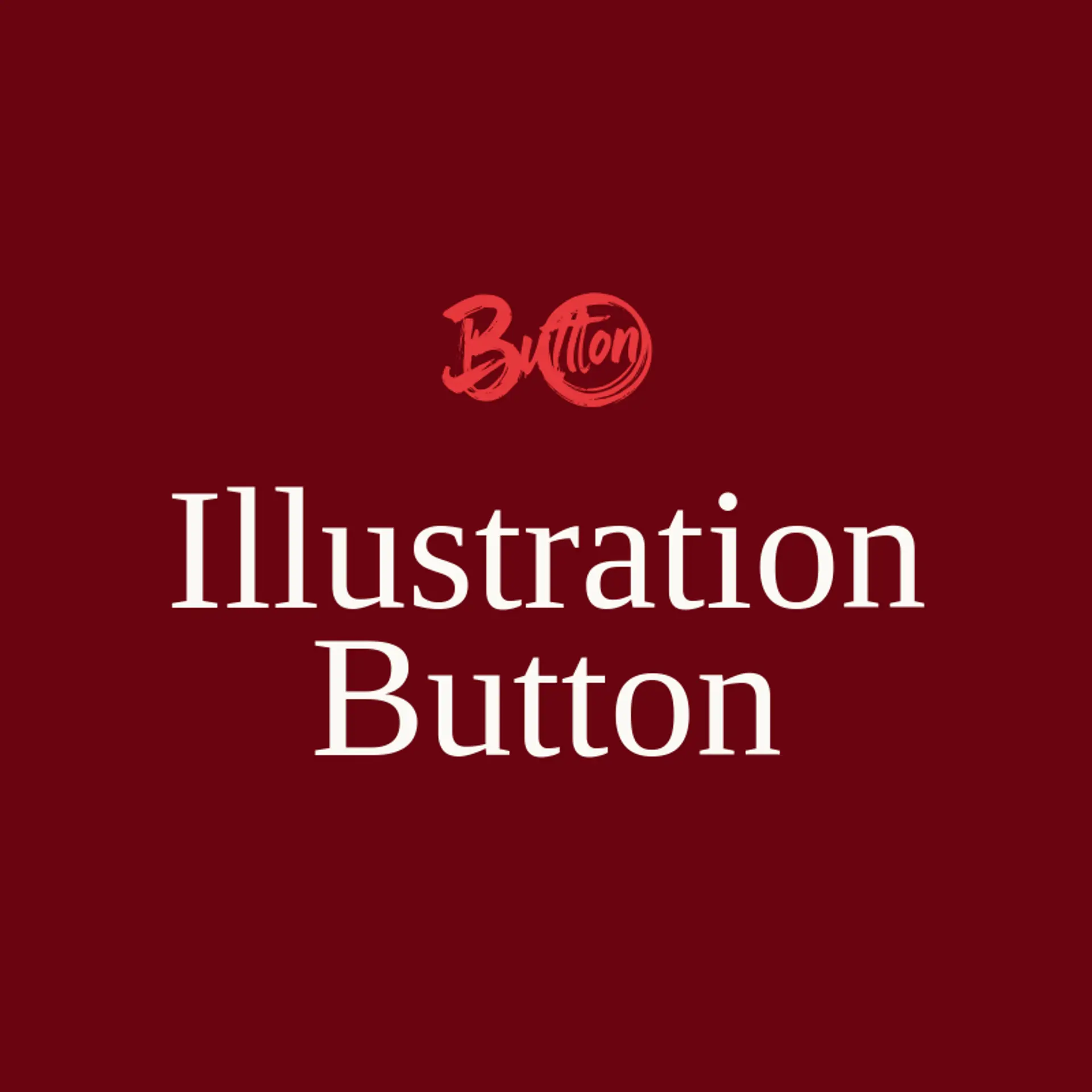 Illustration Button logo for illustration