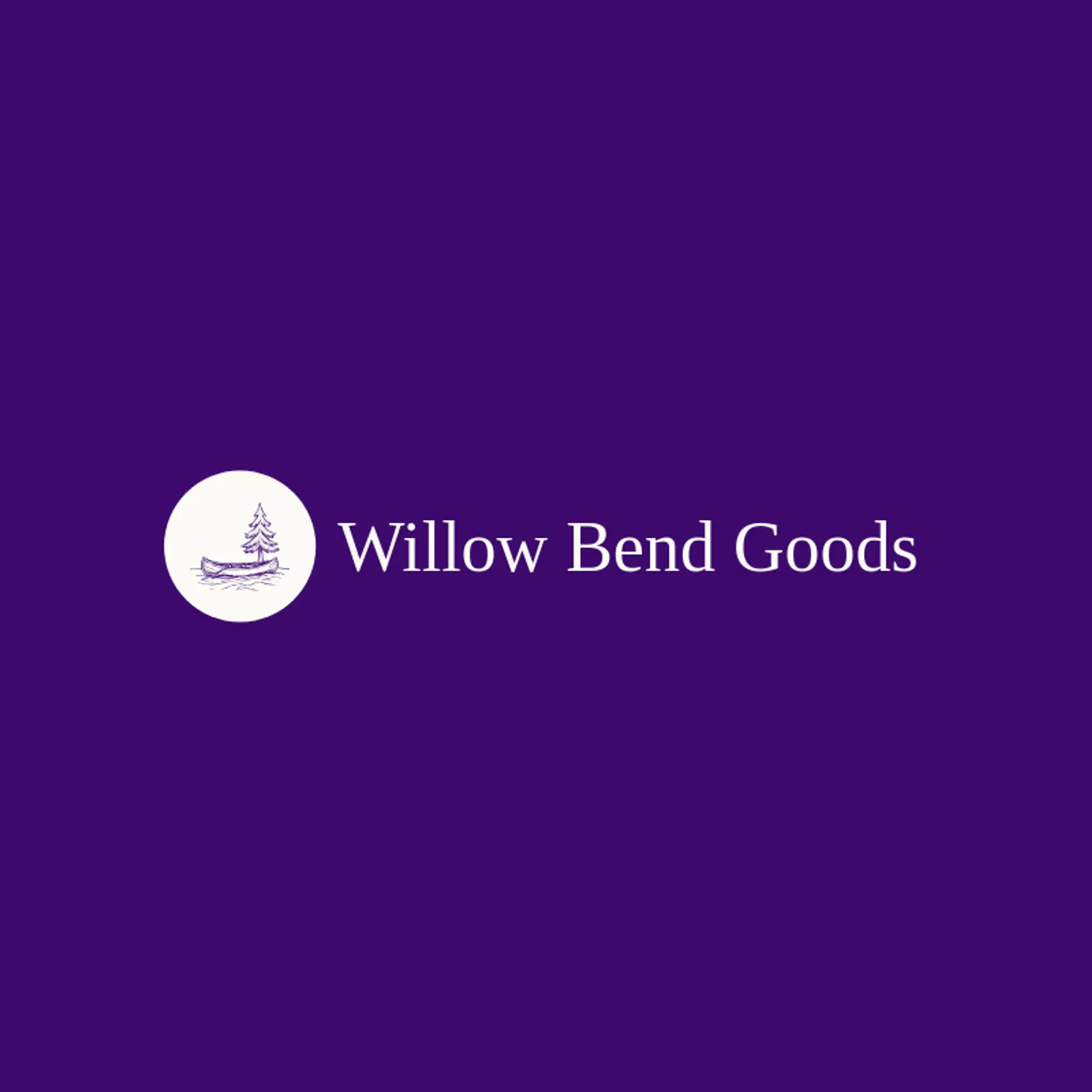 Willow Bend Goods logo for river