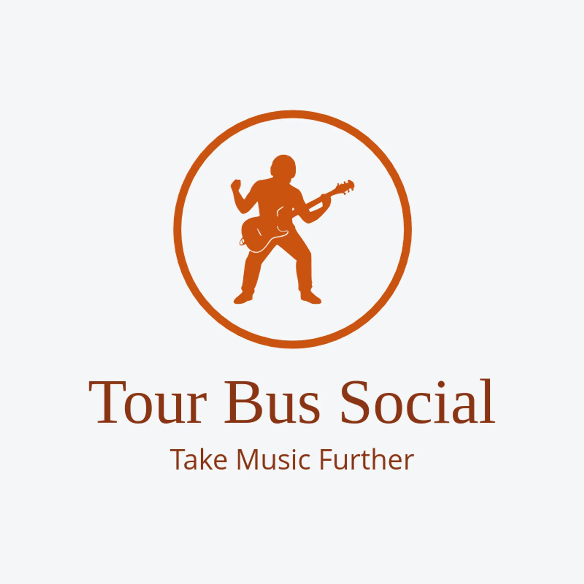 Tour Bus Social logo for rockstar