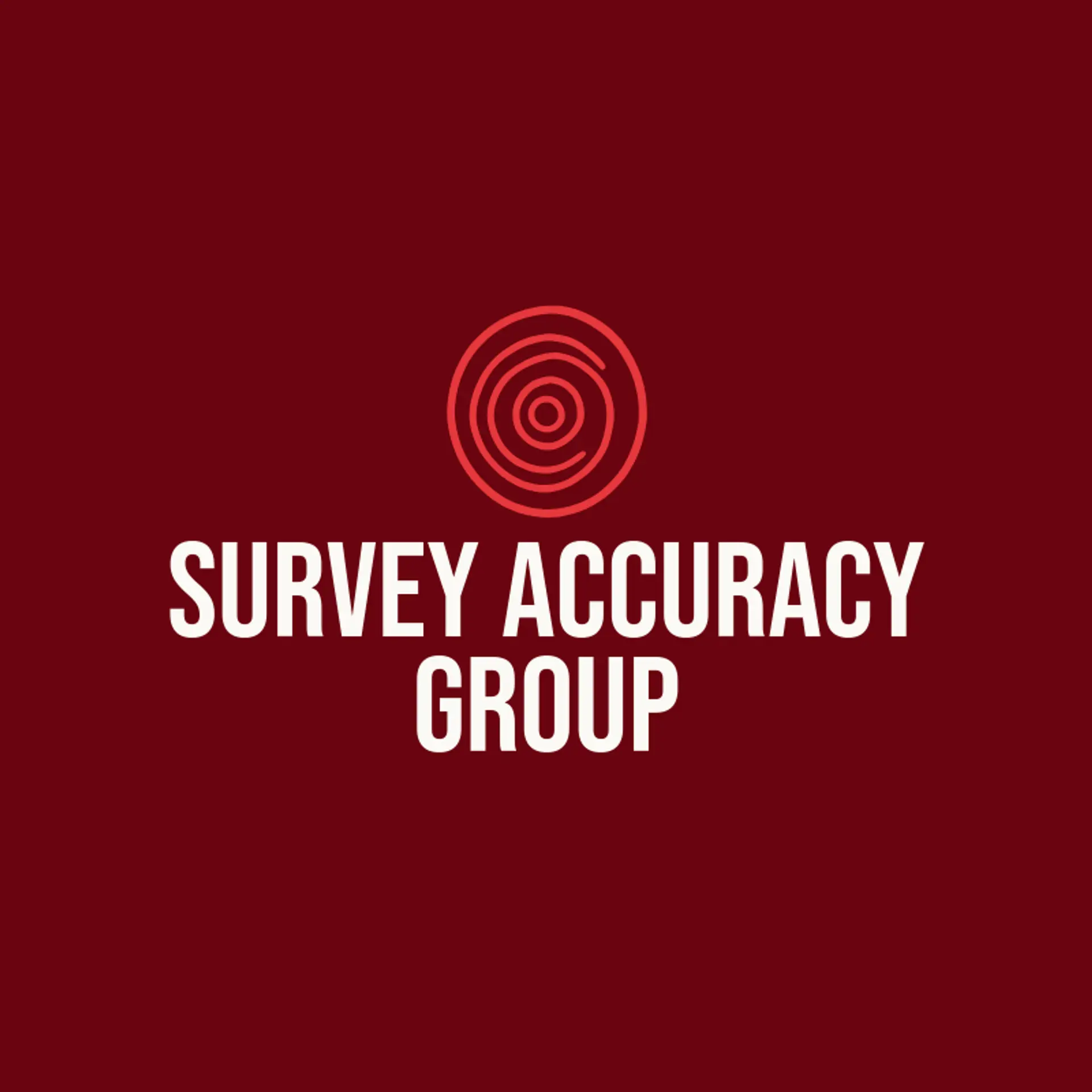 Survey Accuracy Group logo for surveying