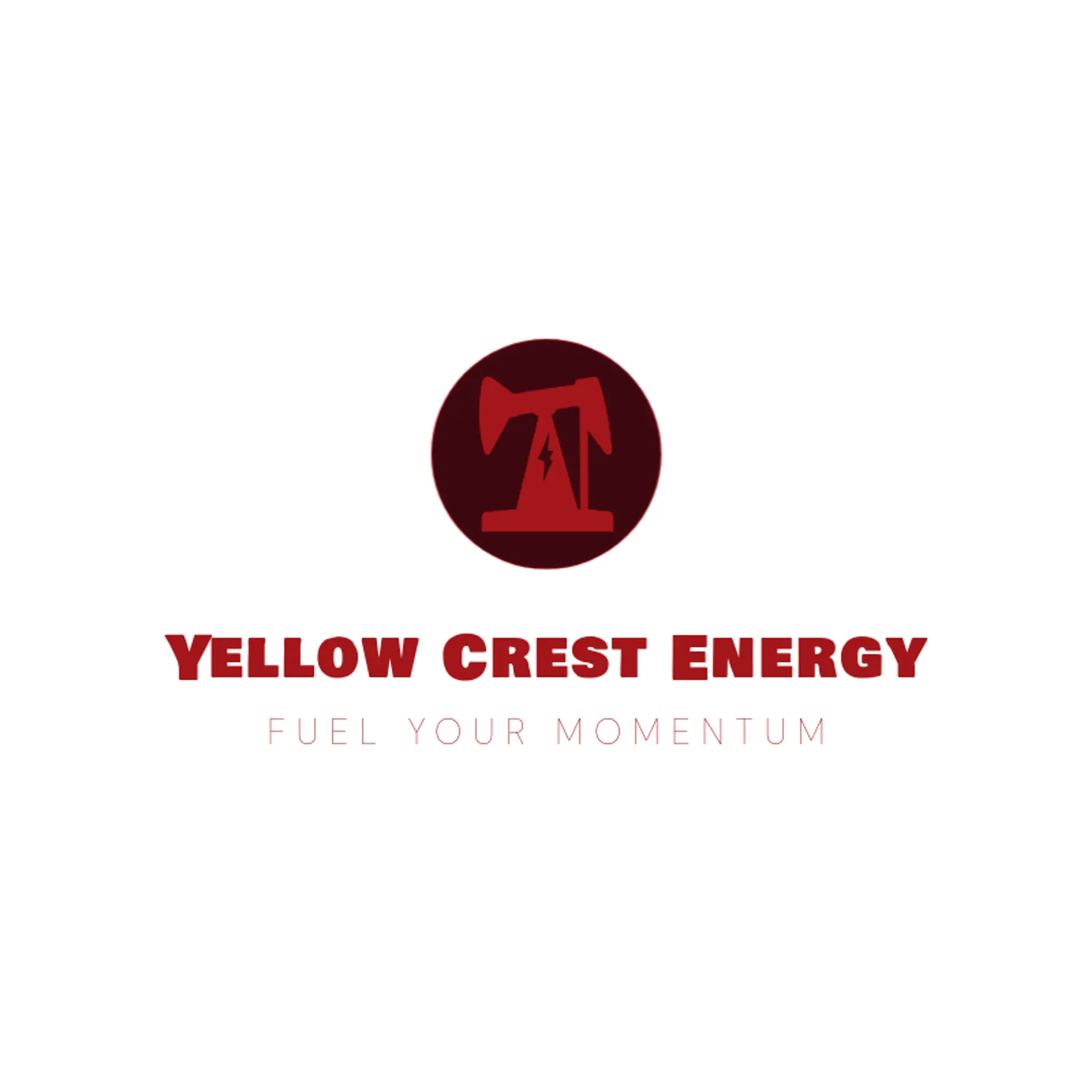 Yellow Crest Energy logo for petrol