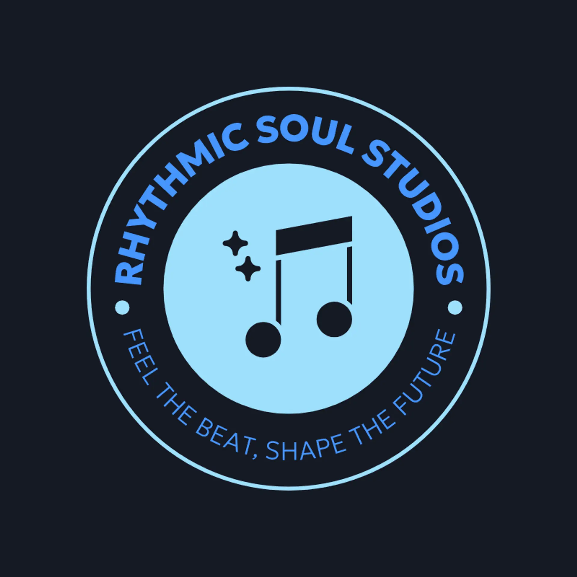 Rhythmic Soul Studios logo for music