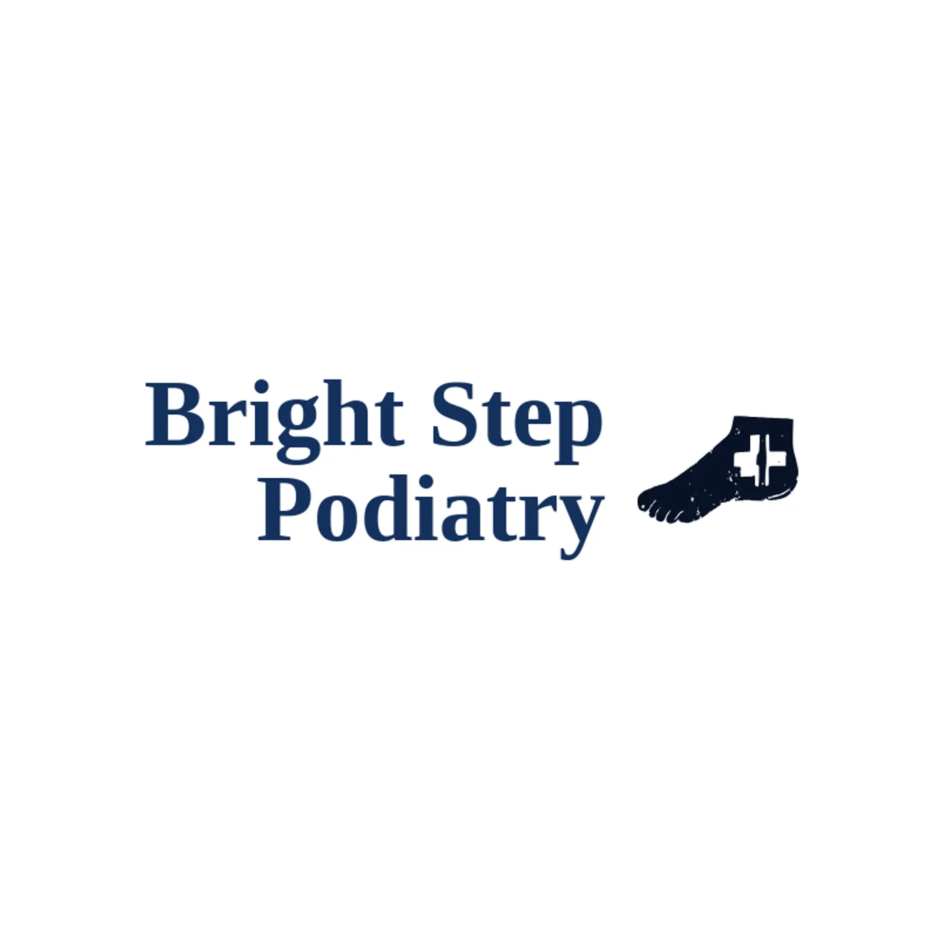 Bright Step Podiatry logo for foot