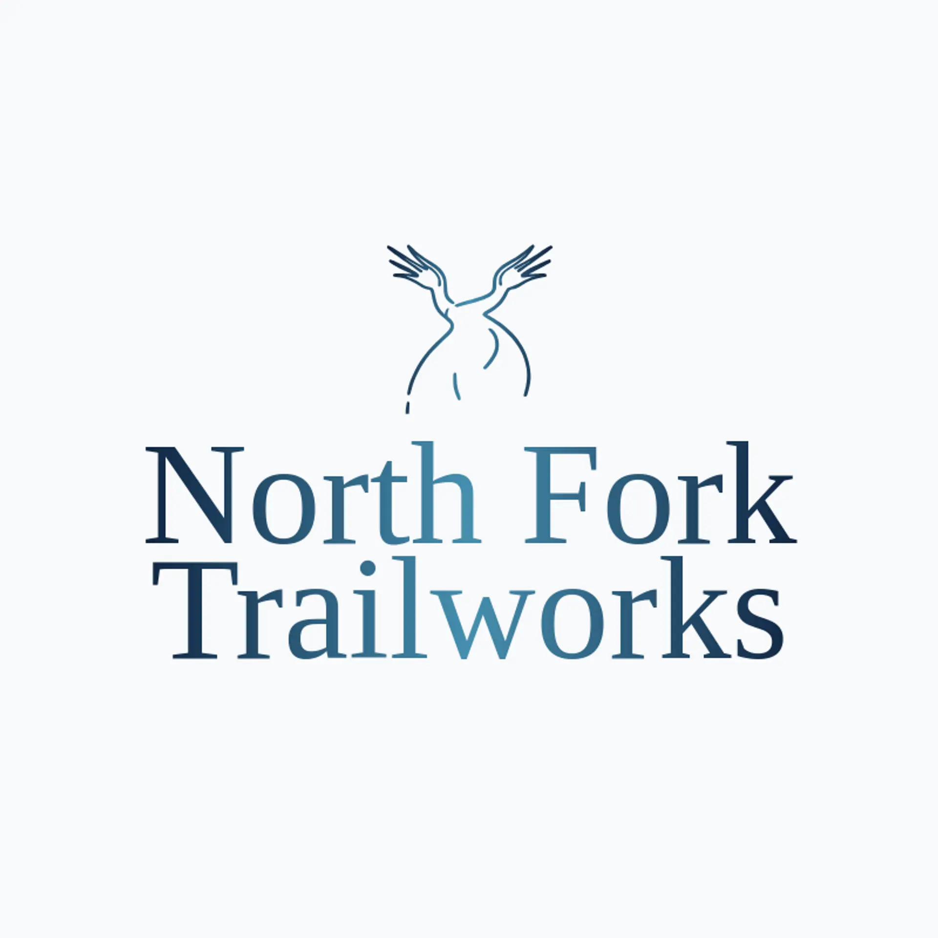 North Fork Trailworks logo for trail