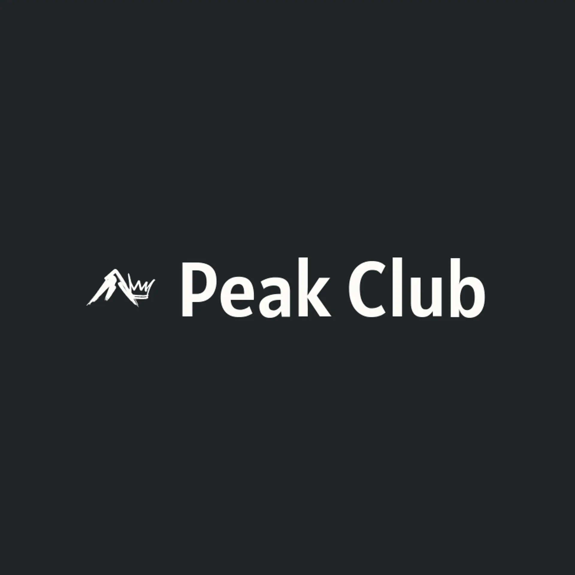 Peak Club logo for club