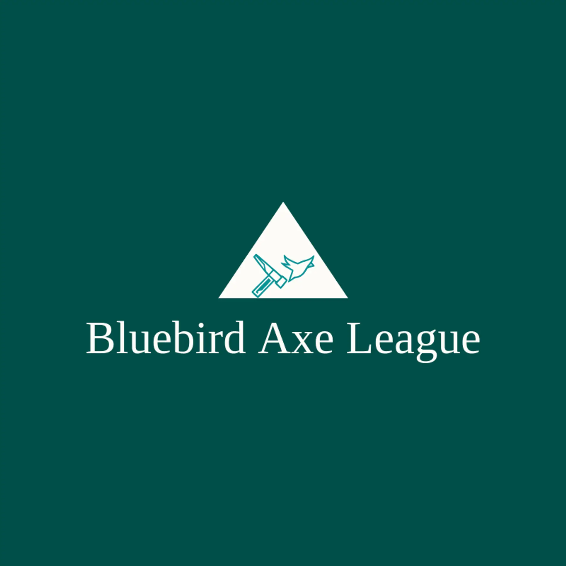 Bluebird Axe League logo for tomahawk