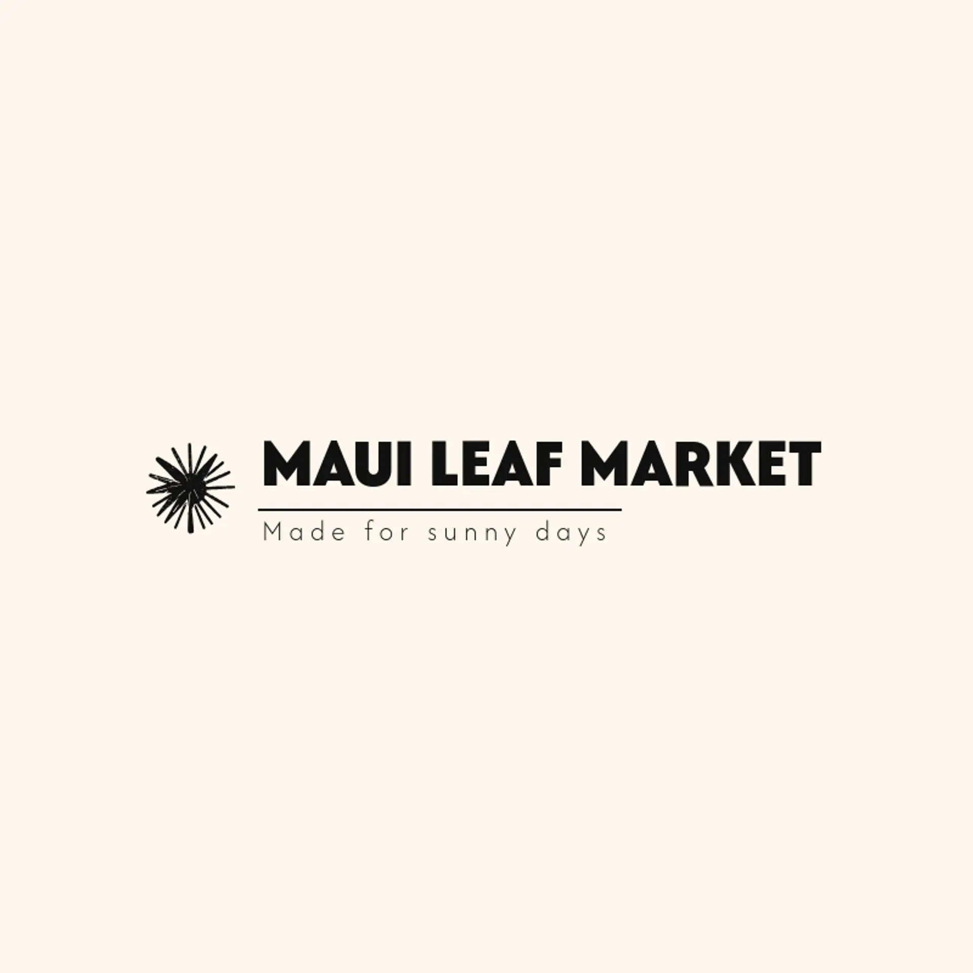 Maui Leaf Market logo for hawaii