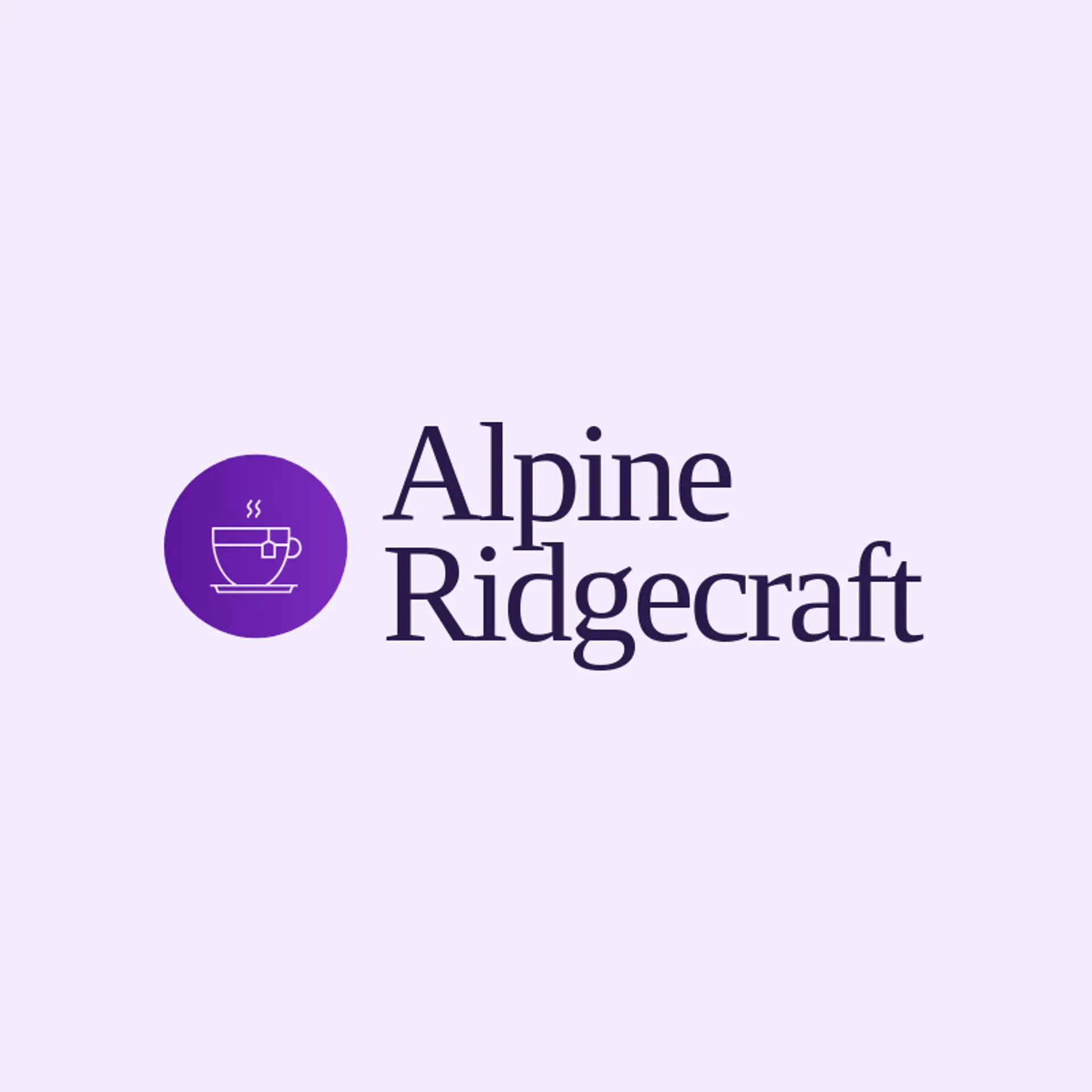 Alpine Ridgecraft logo for alpine