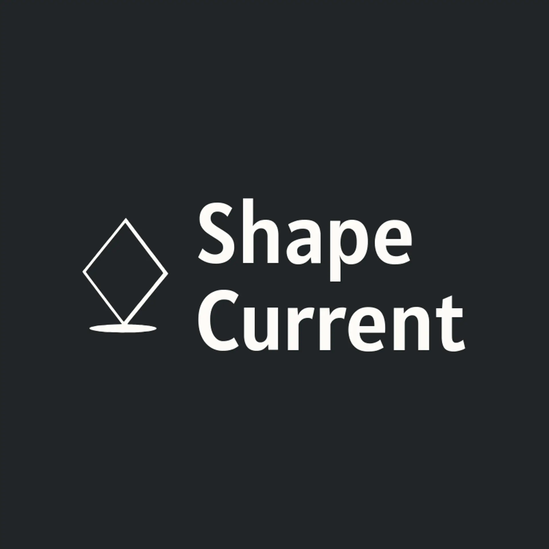 Shape Current logo for polygon