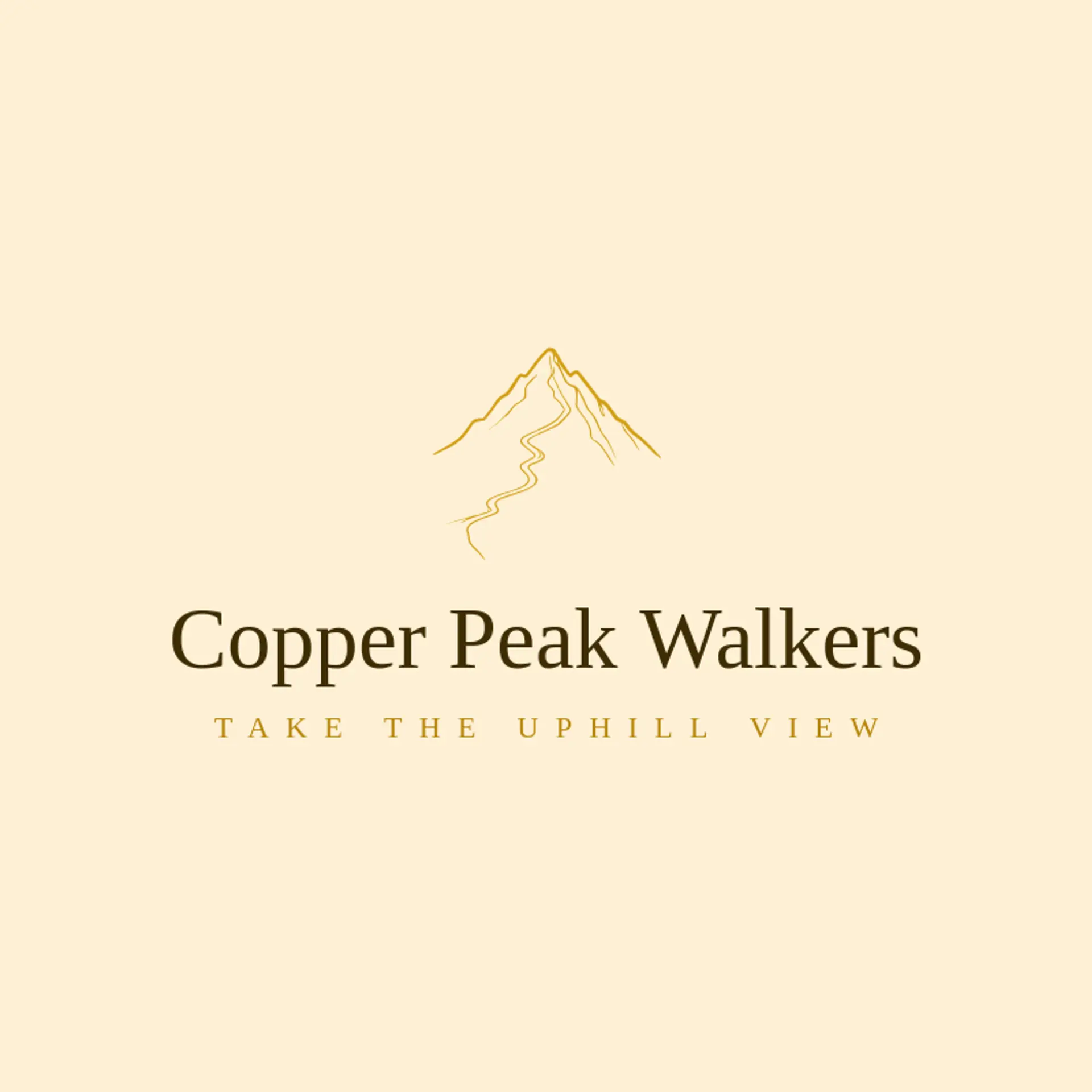 Copper Peak Walkers logo for trail