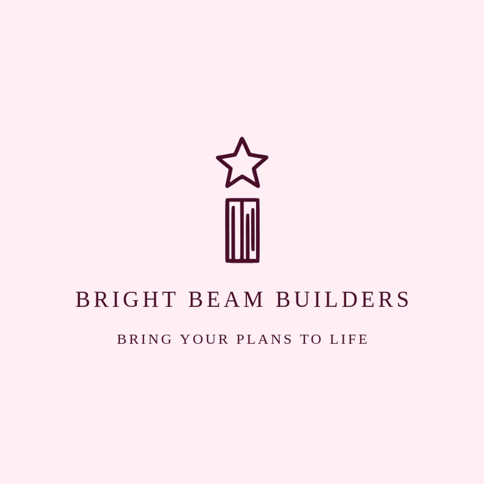 Bright Beam Builders logo for remodeling