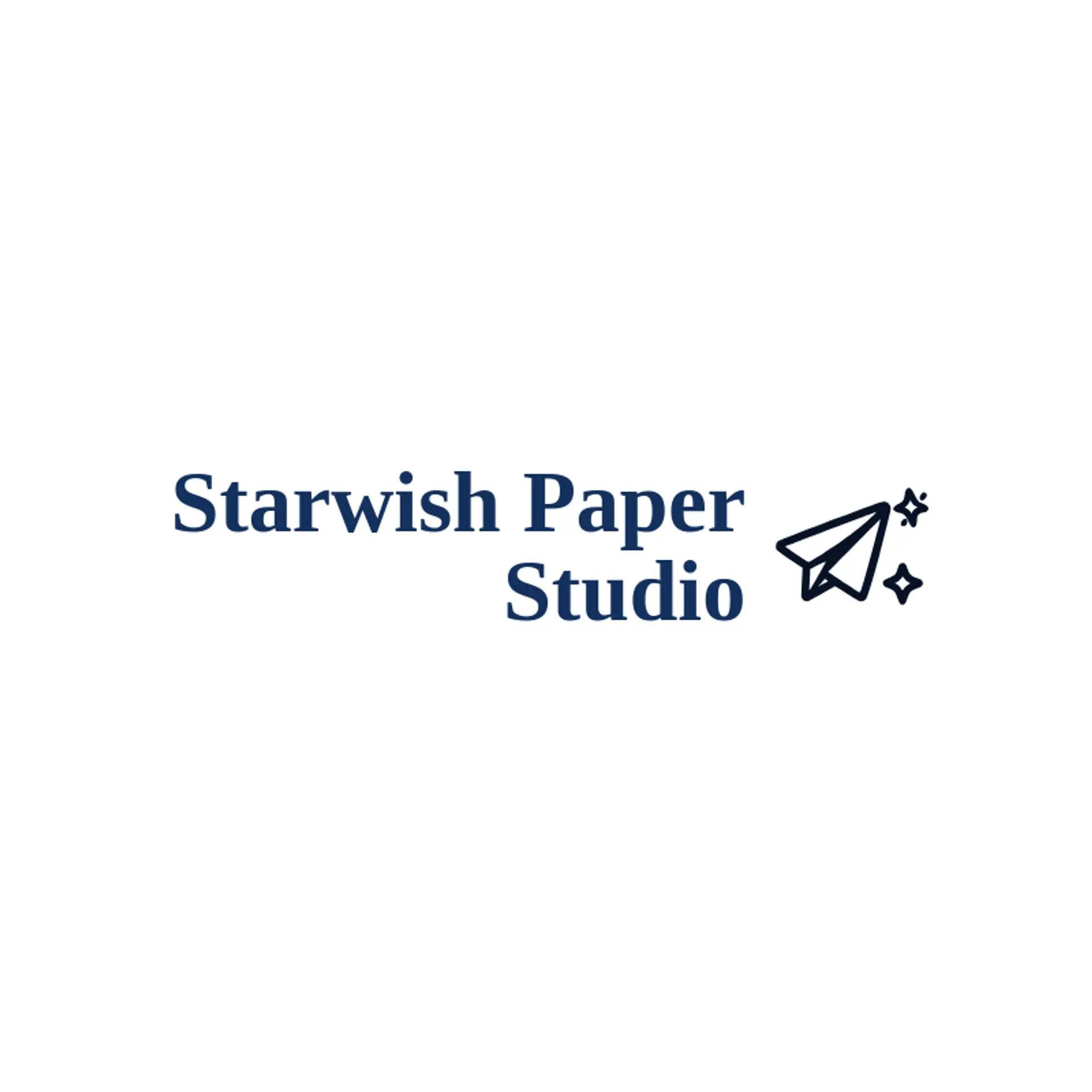 Starwish Paper Studio logo for sparkle