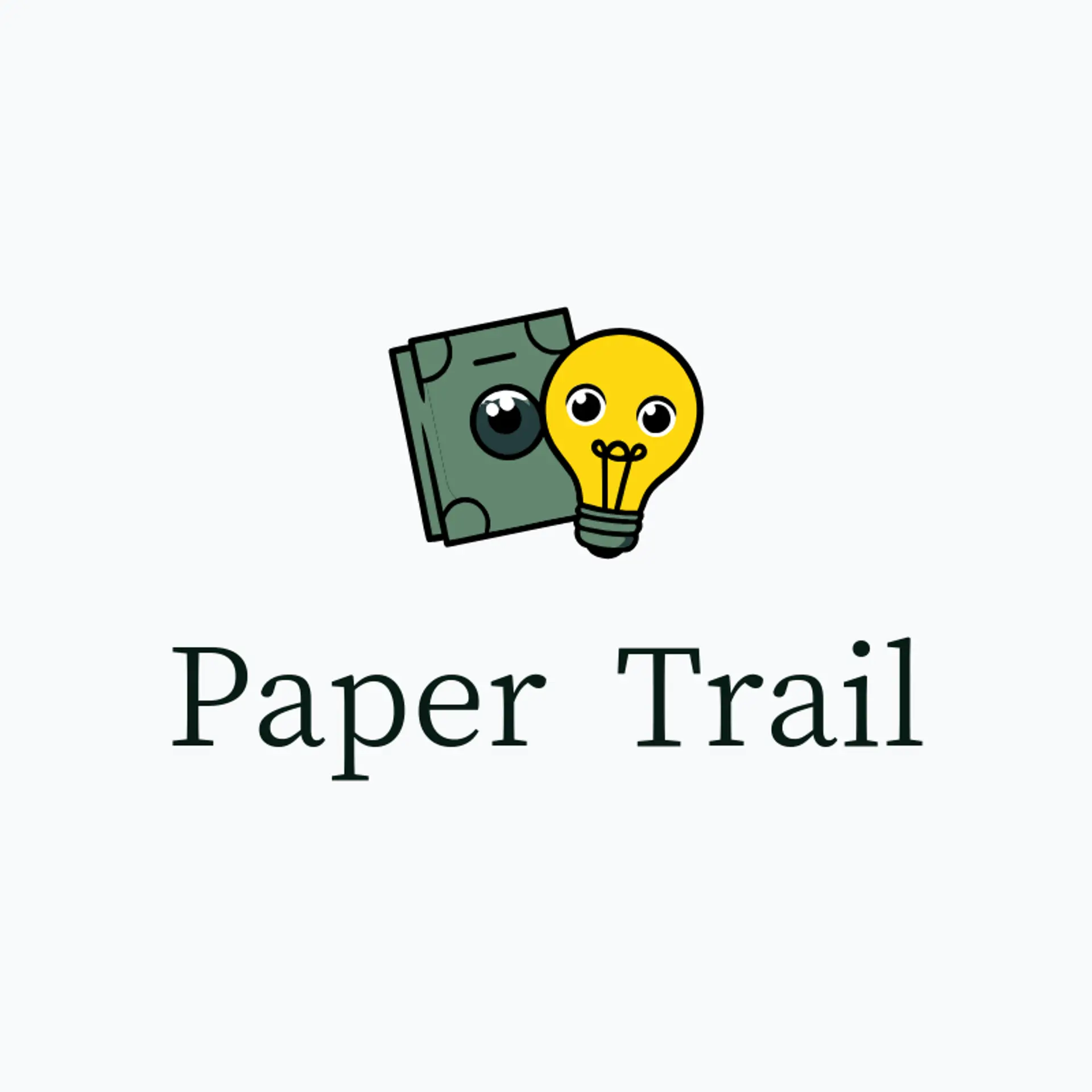 Paper Trail logo for bill