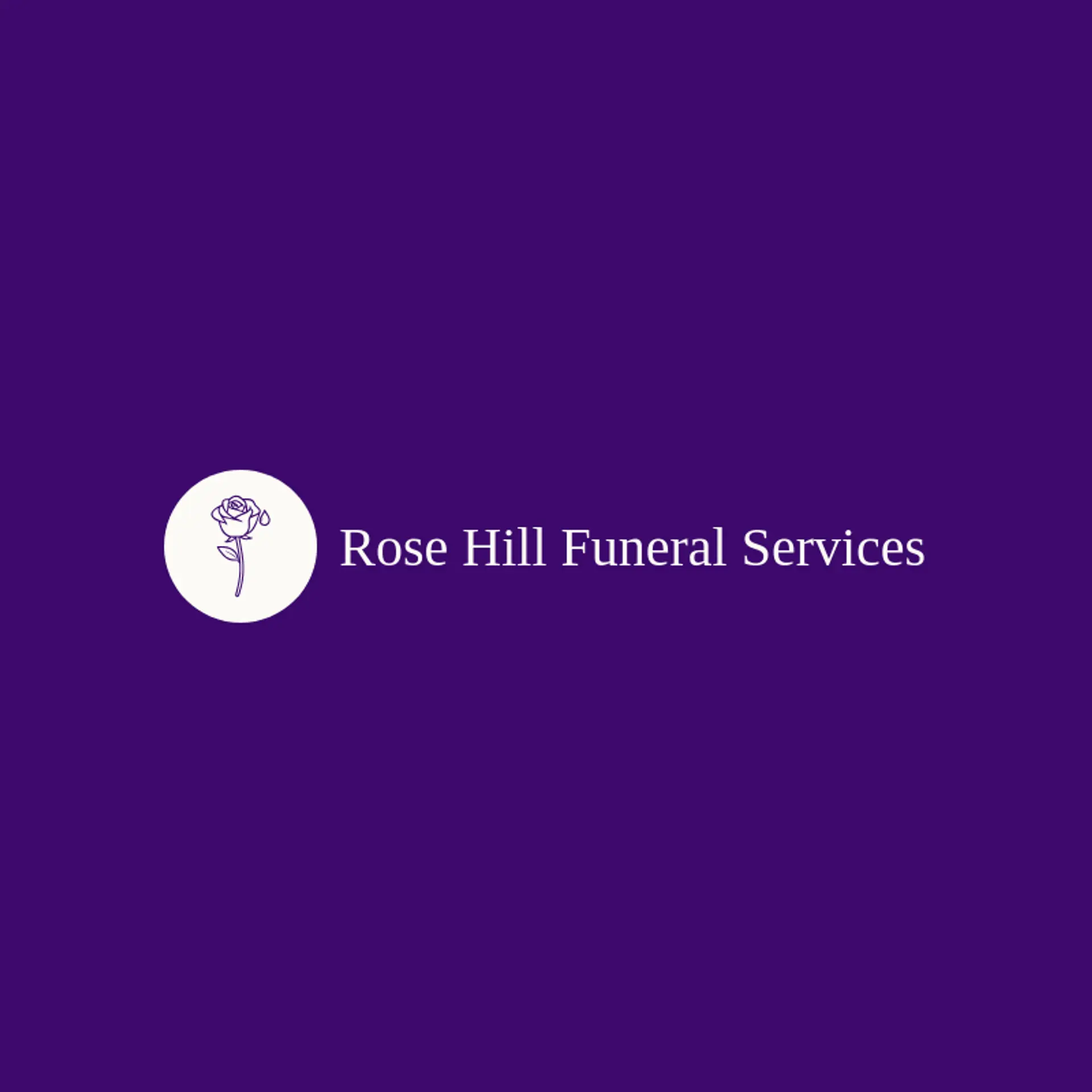 Rose Hill Funeral Services logo for funeral home