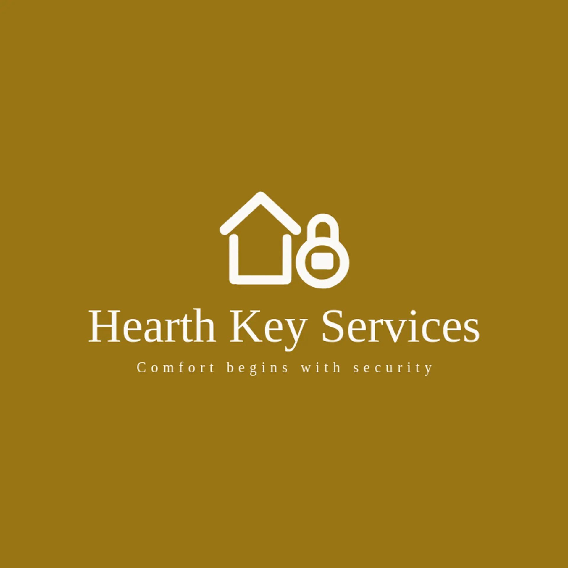 Hearth Key Services logo for lock