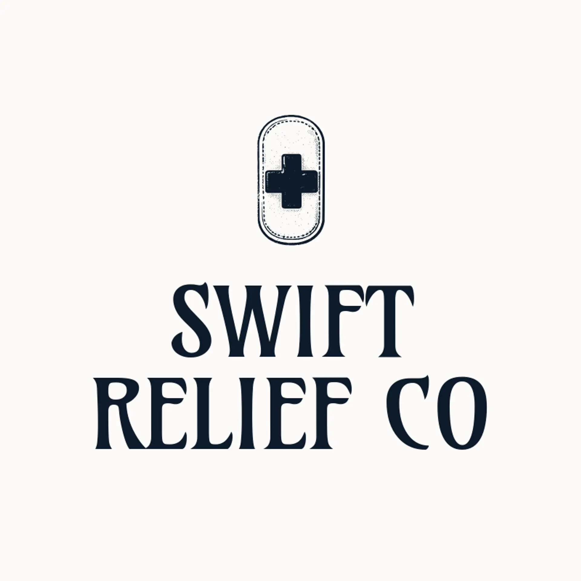 Swift Relief Co logo for first aid