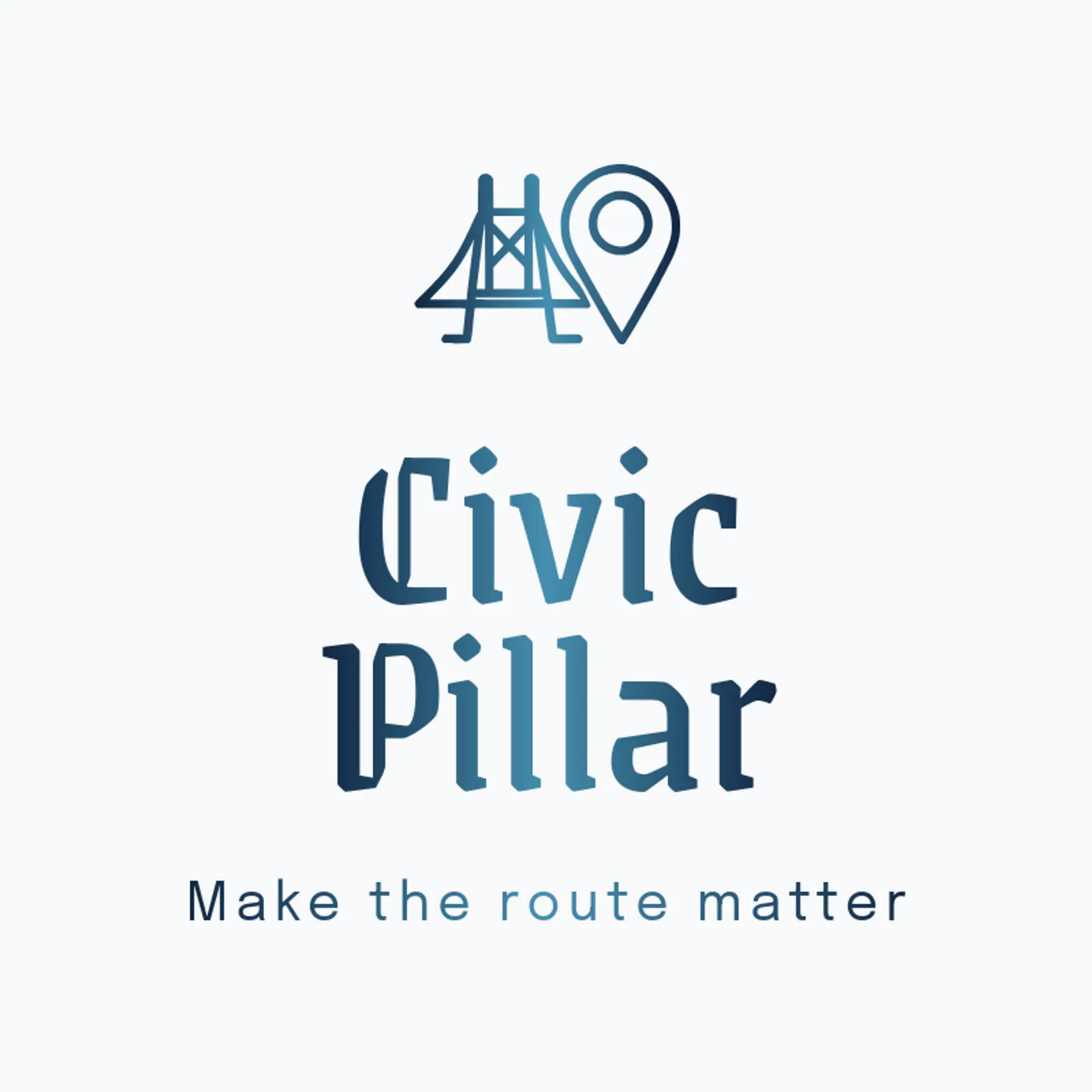 Civic Pillar logo for bridge