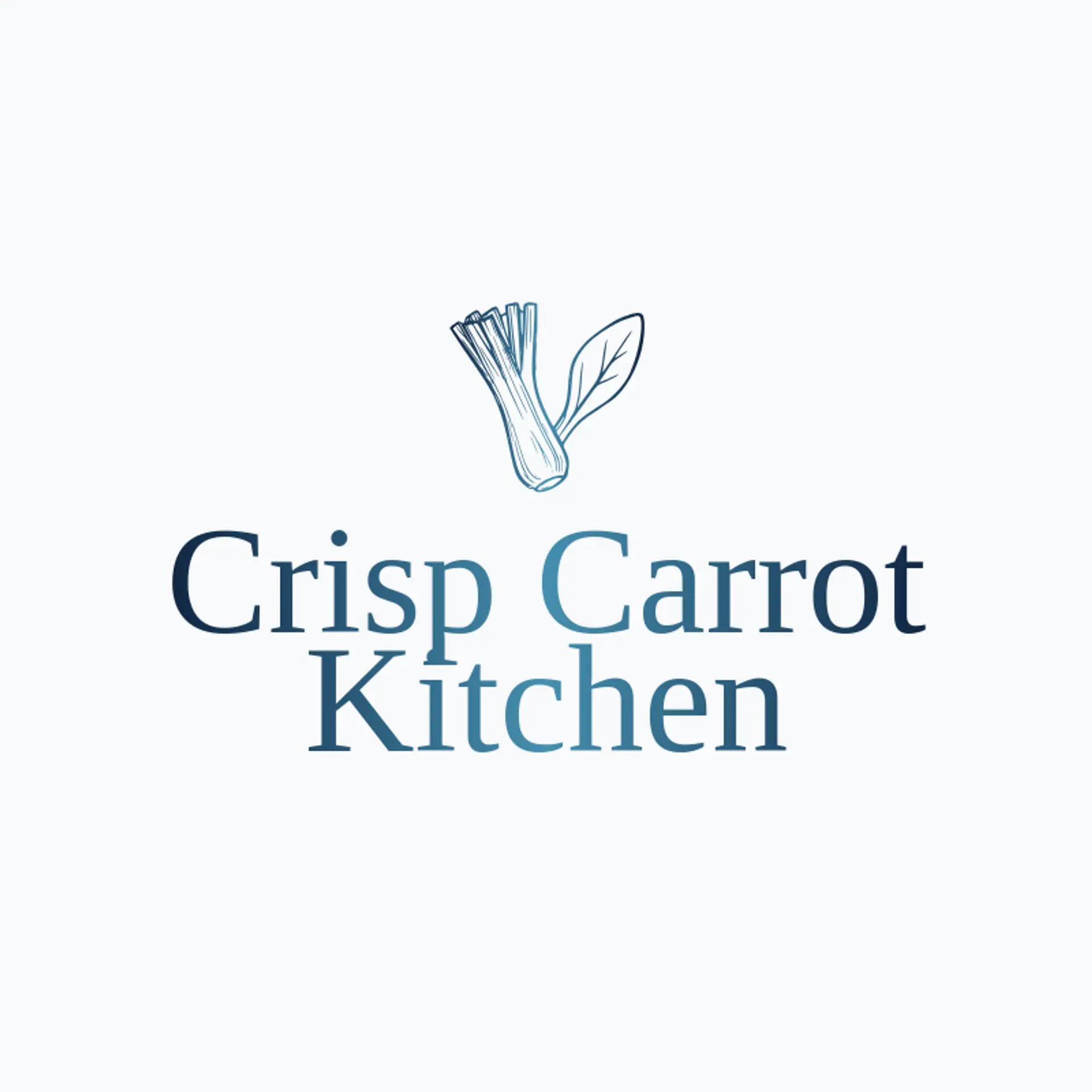 Crisp Carrot Kitchen logo for vegetarian