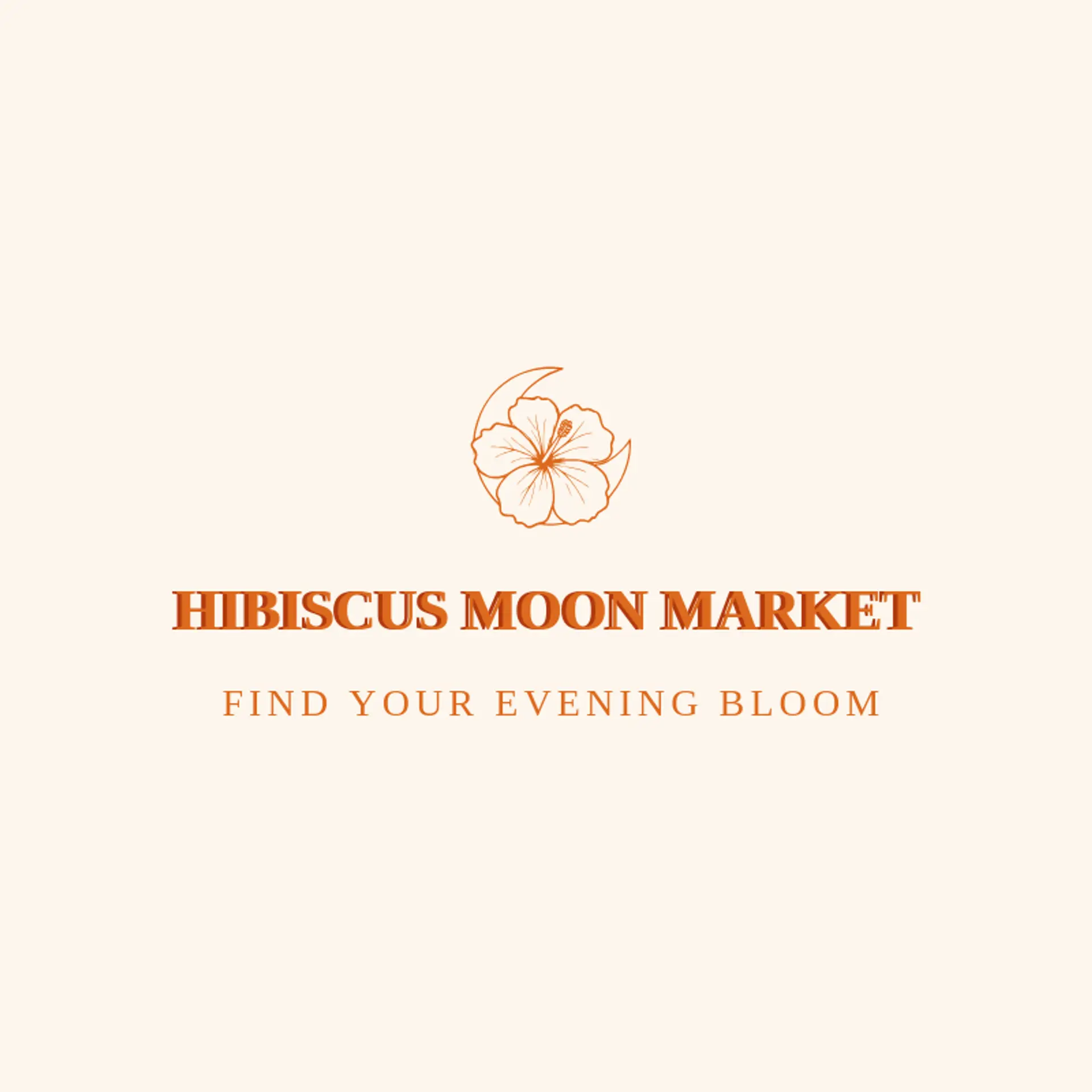 Hibiscus Moon Market logo for hibiscus